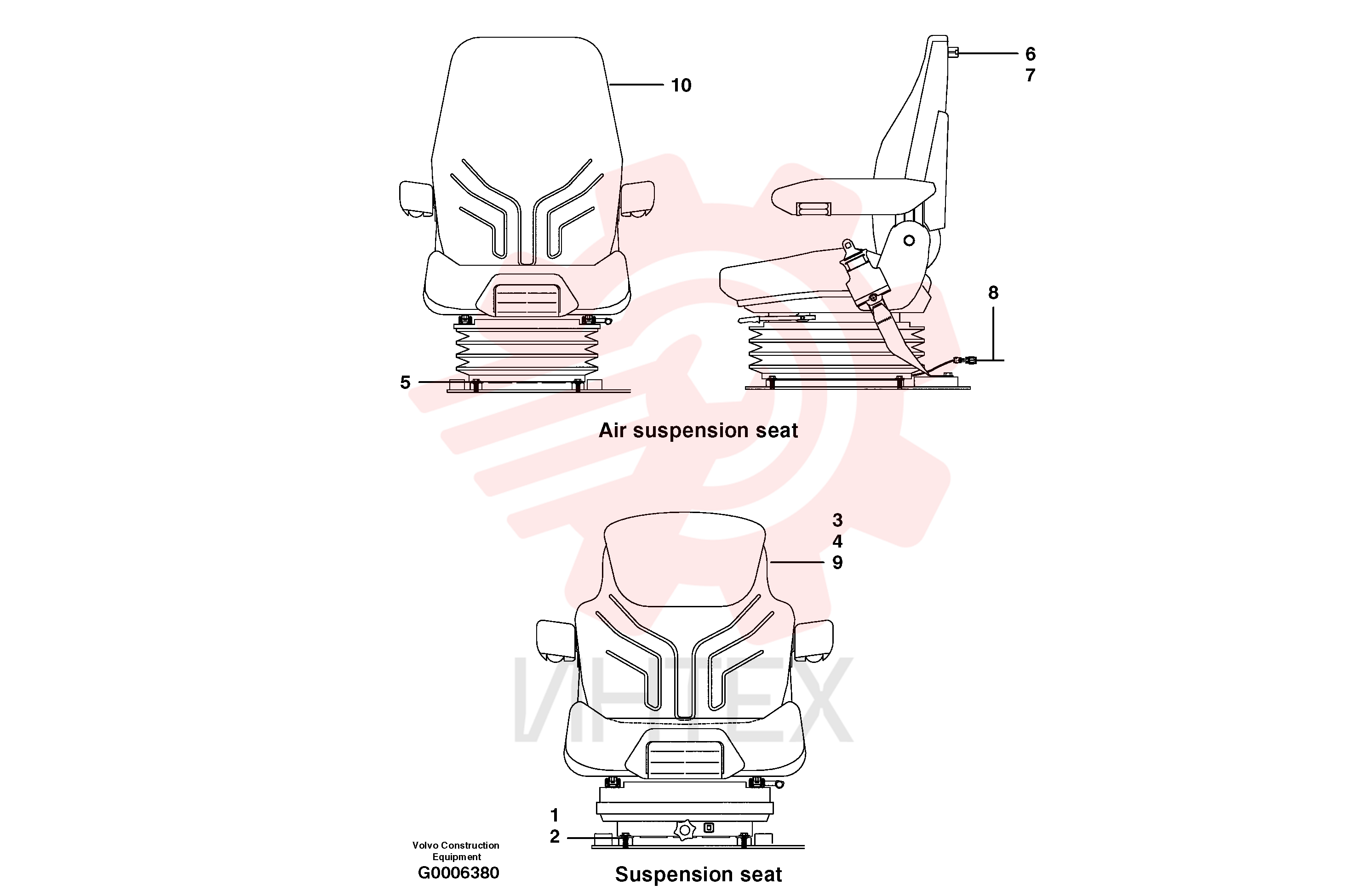 Винт шестигранник CH 50A-0508ZI (7)