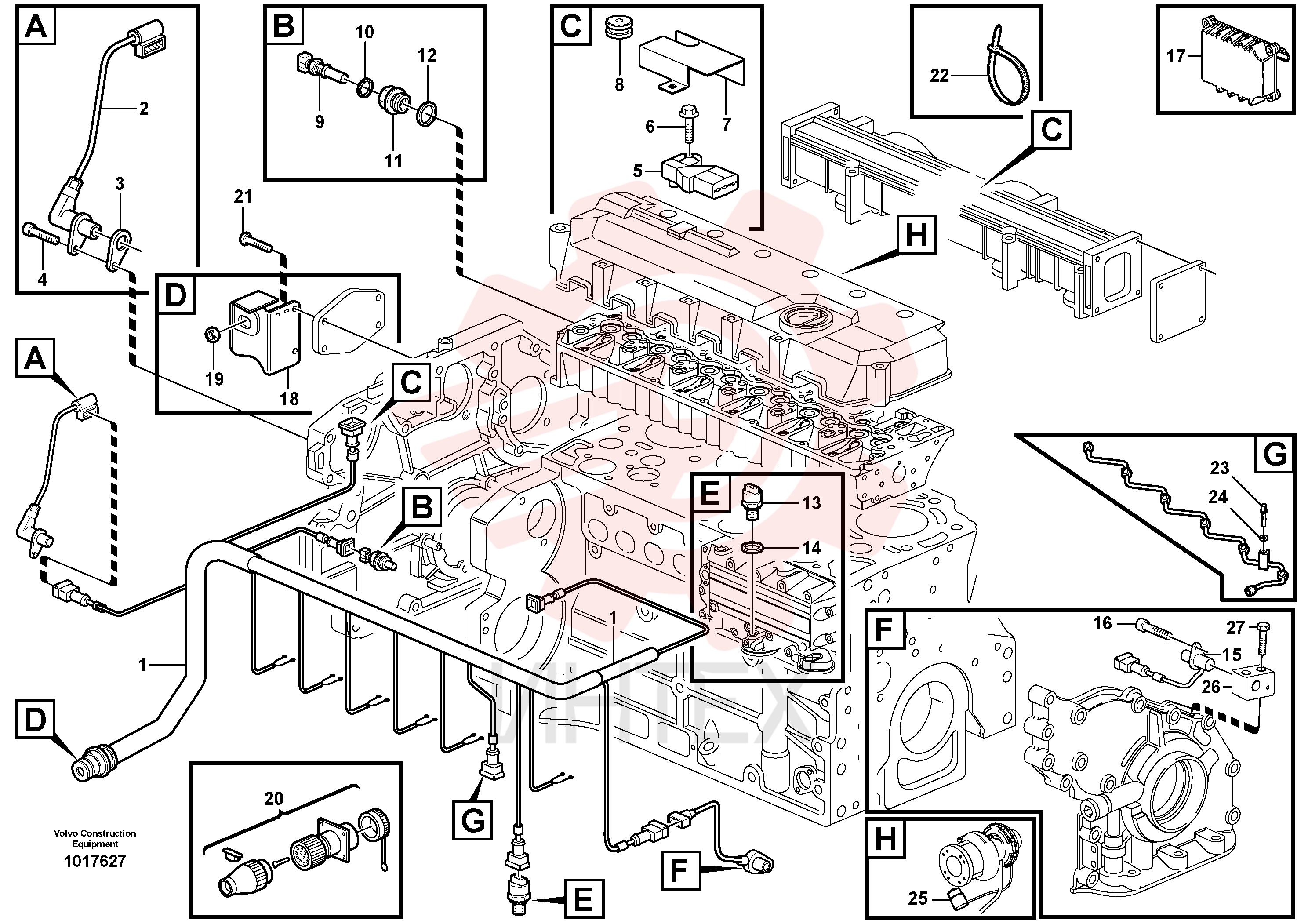 Wire harness VOE 20718807 (7)