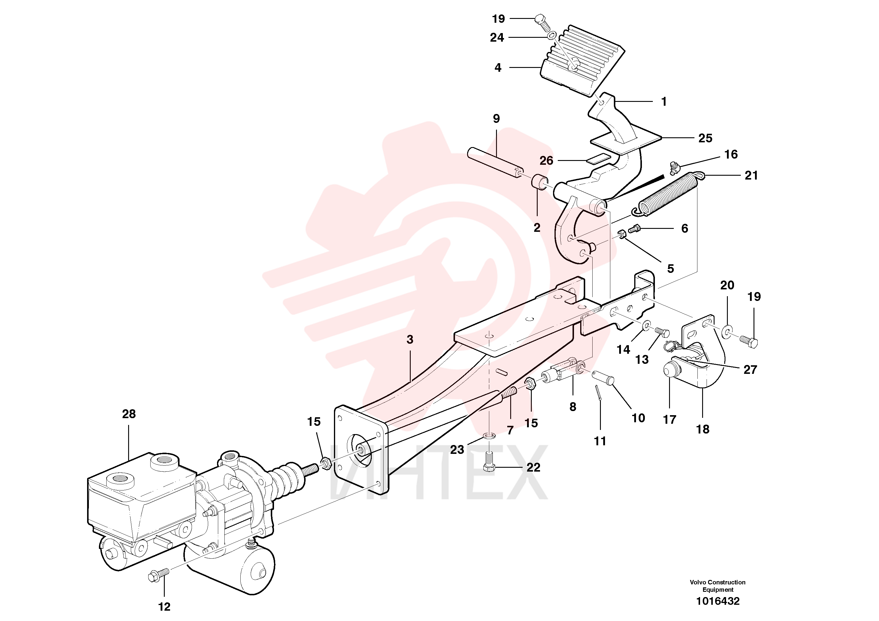 Brake pedal