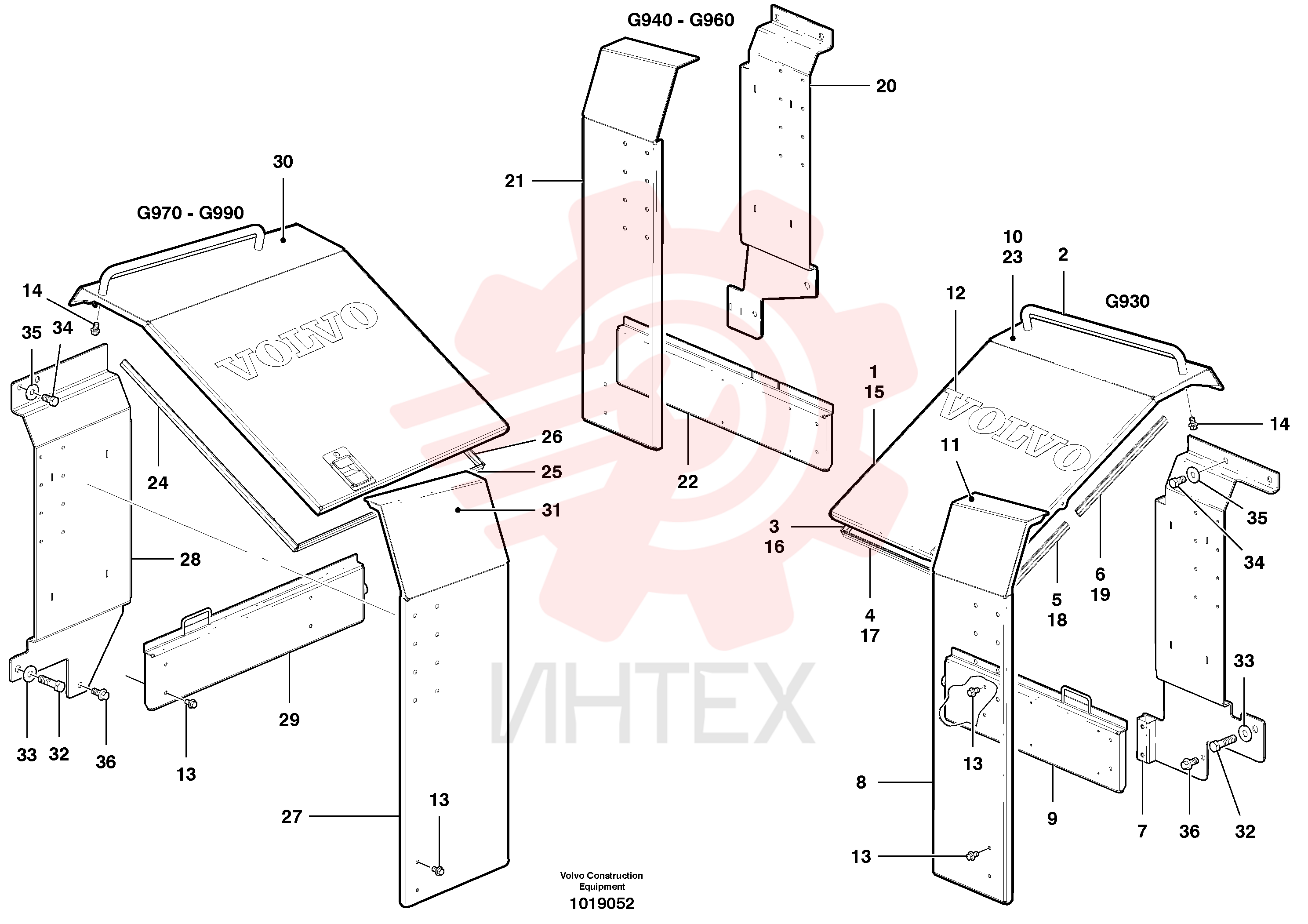 Door panel VOE 12747192 (2)