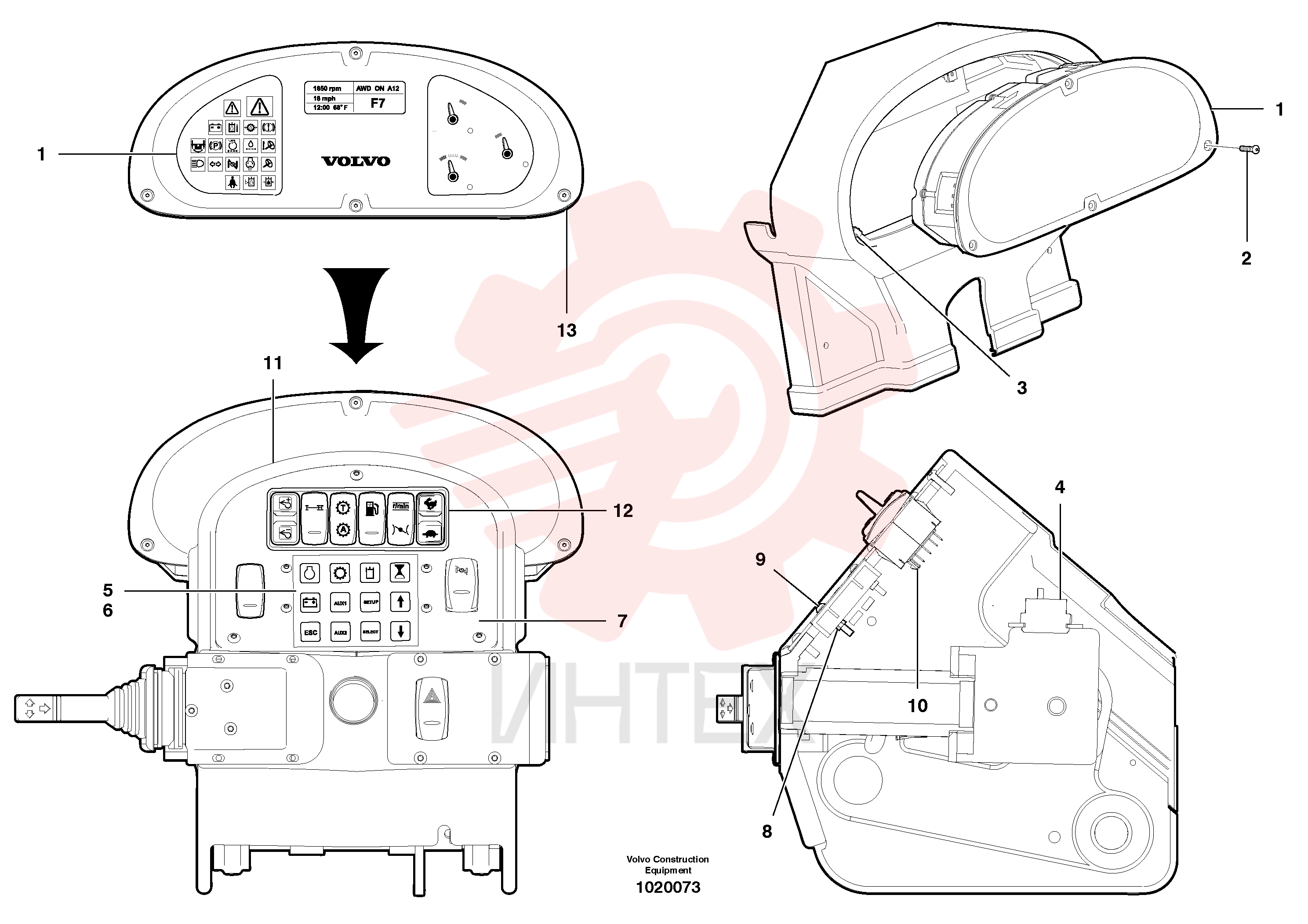Electronic unit VOE 11443912 (2)