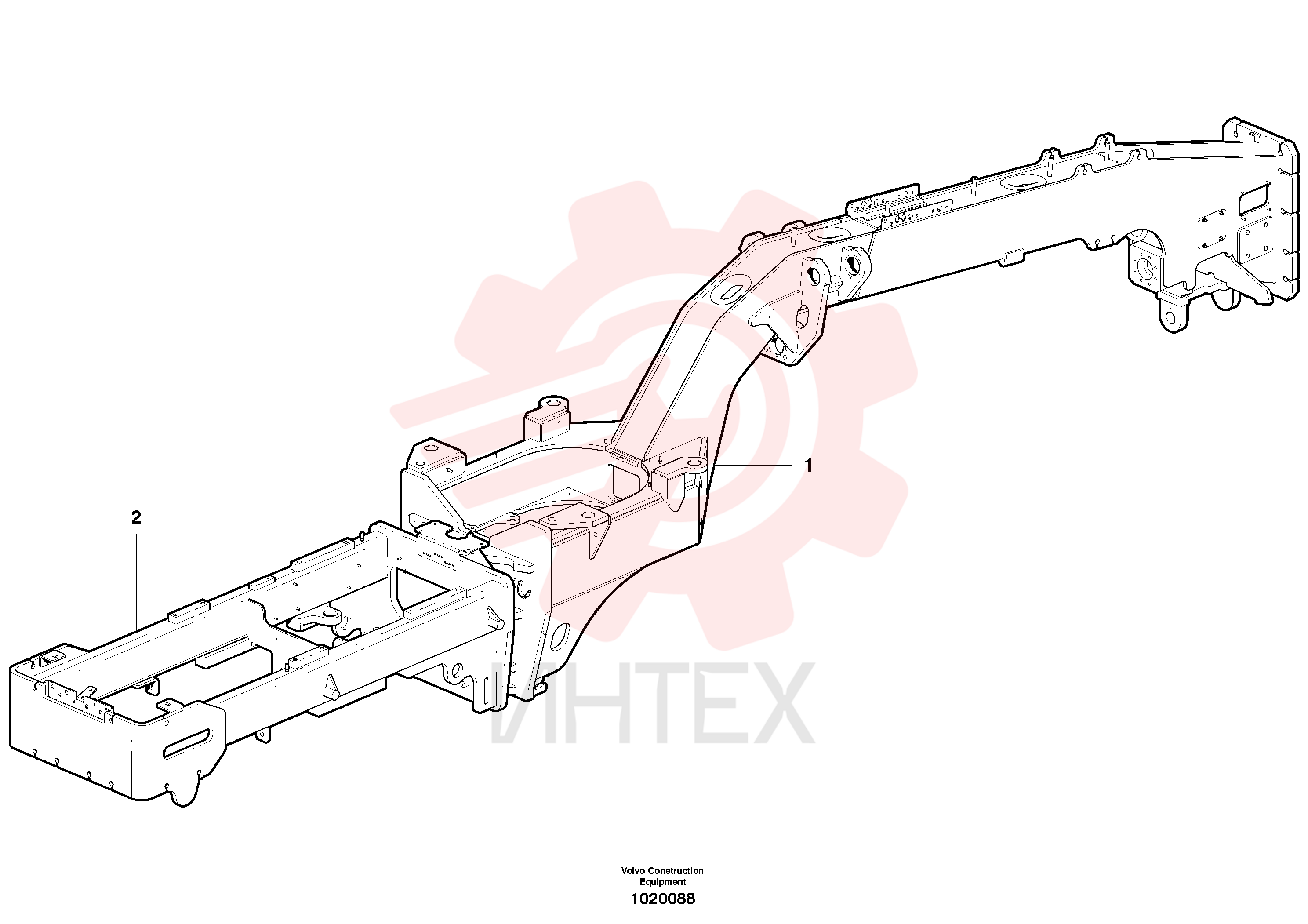 Front frame VOE 12742941 (1)