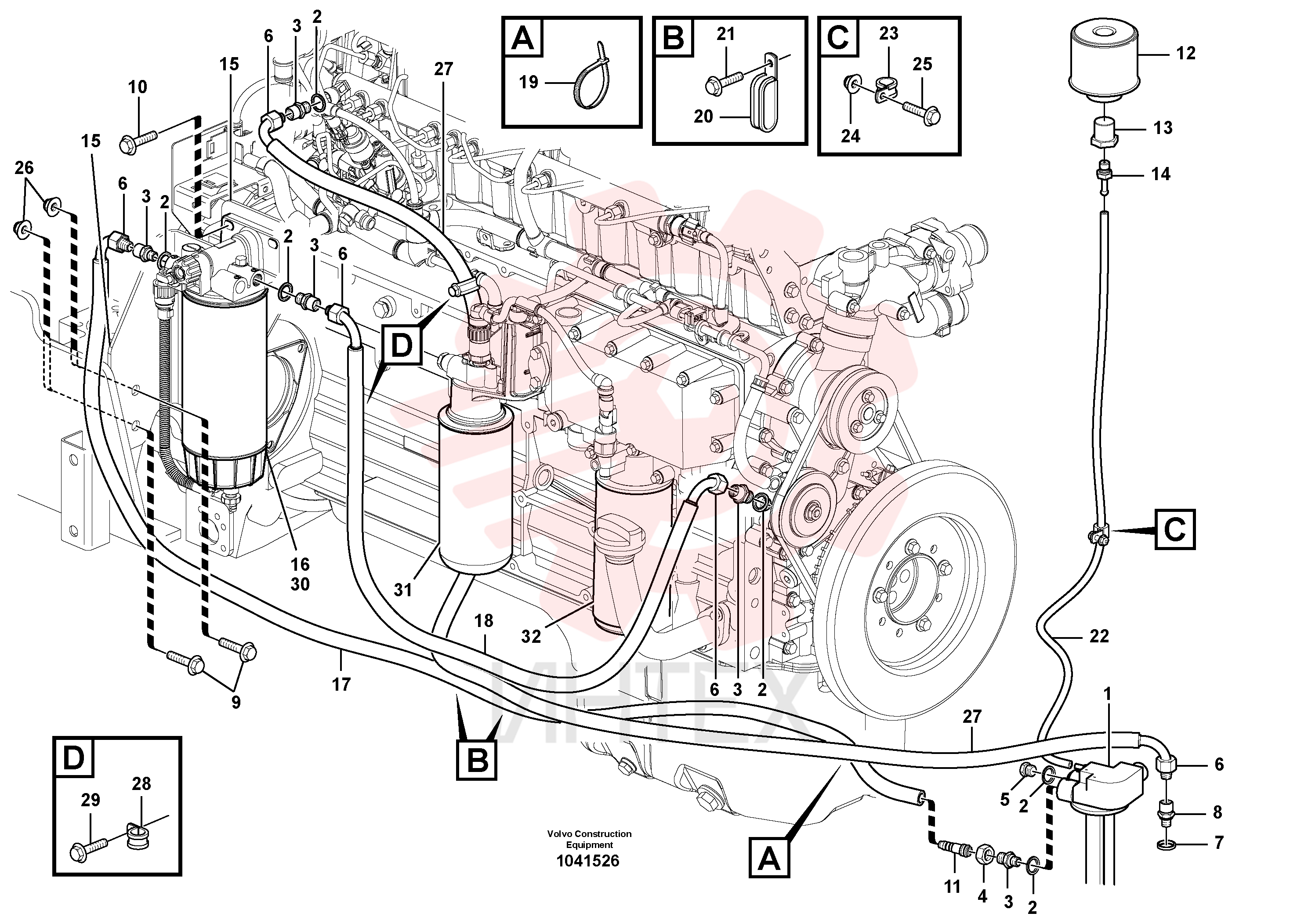 Fuel level sensor VOE 12736437