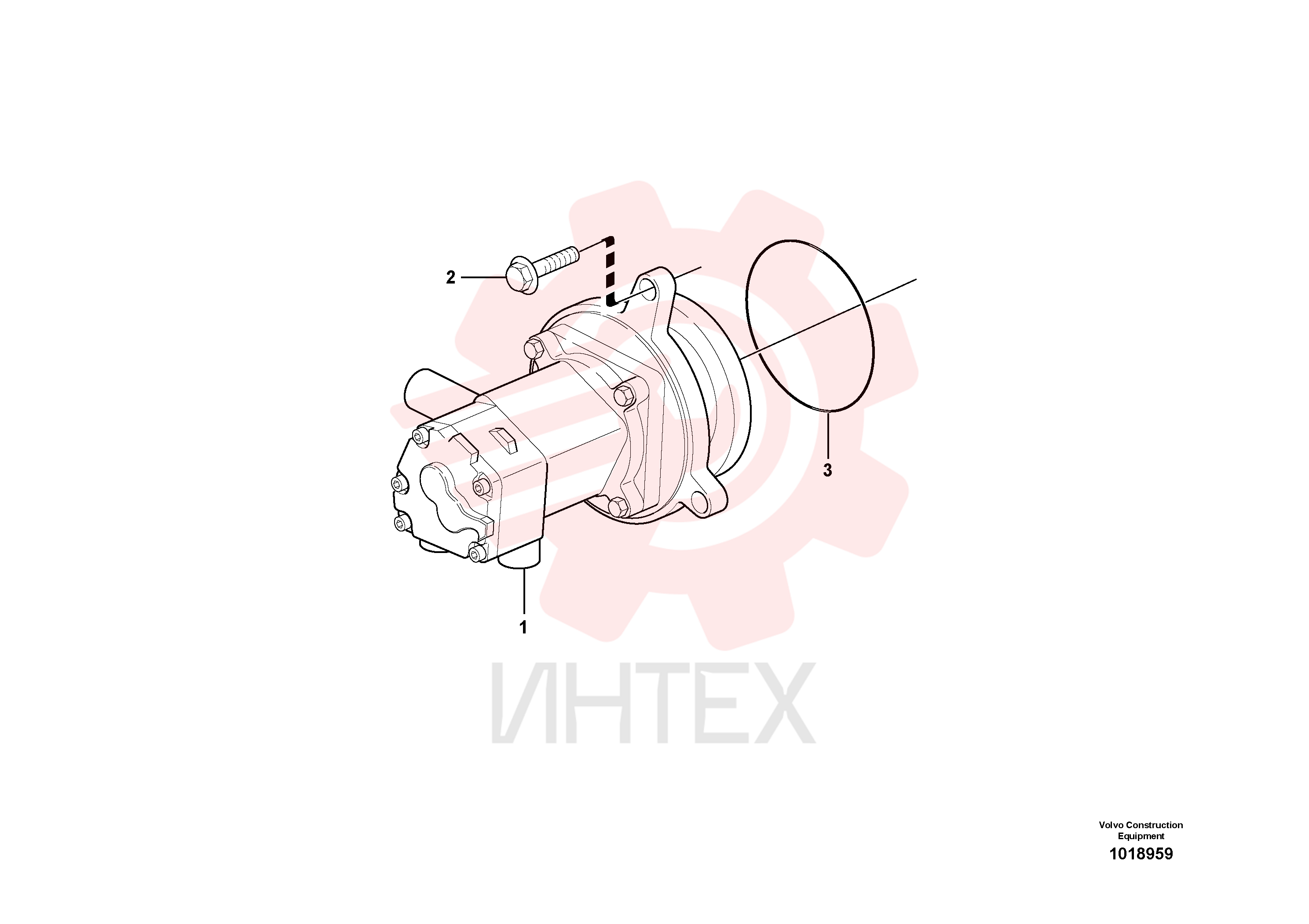 Fuel pump VOE 3837998