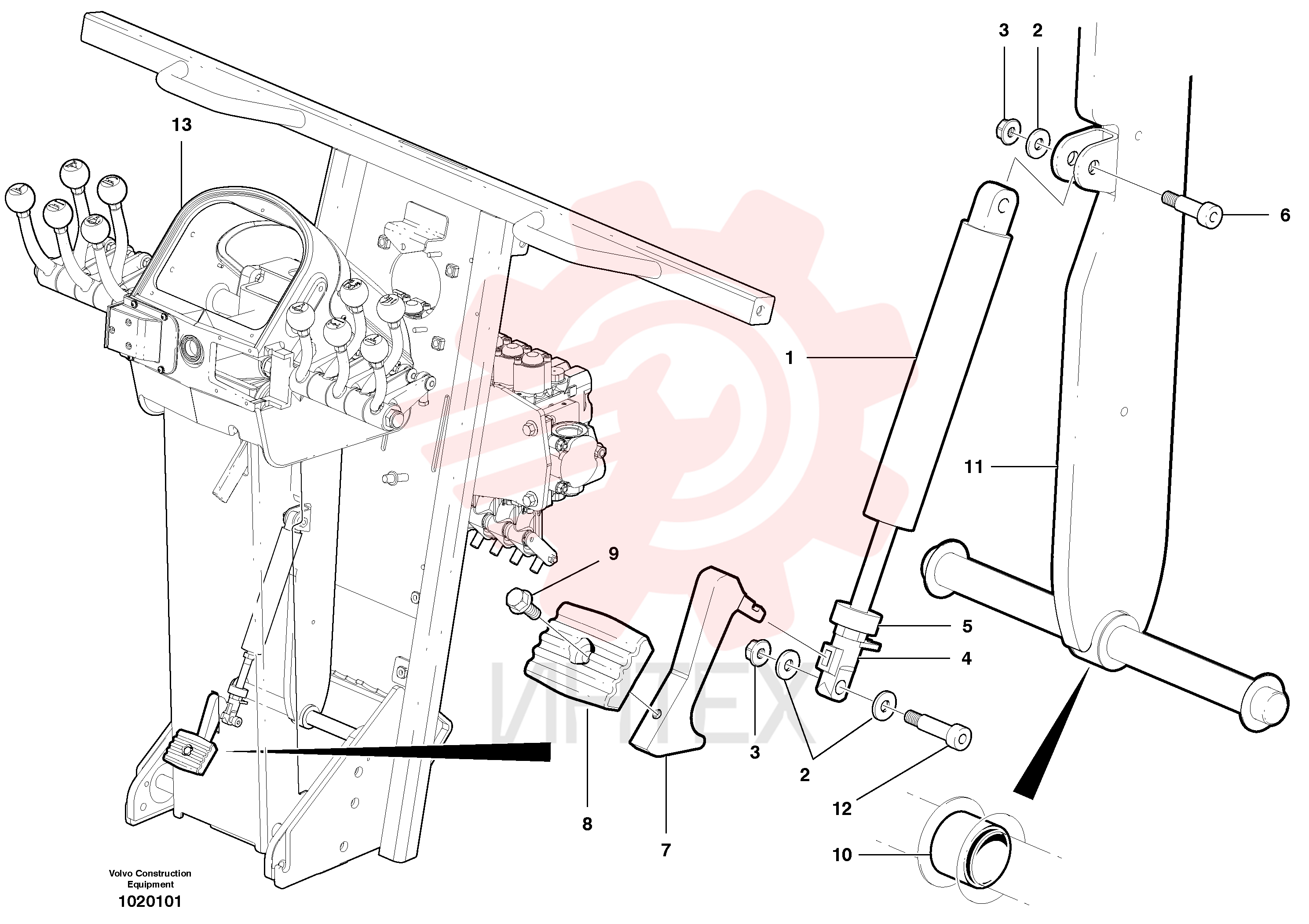 Gas Spring VOE 12730392 (1)