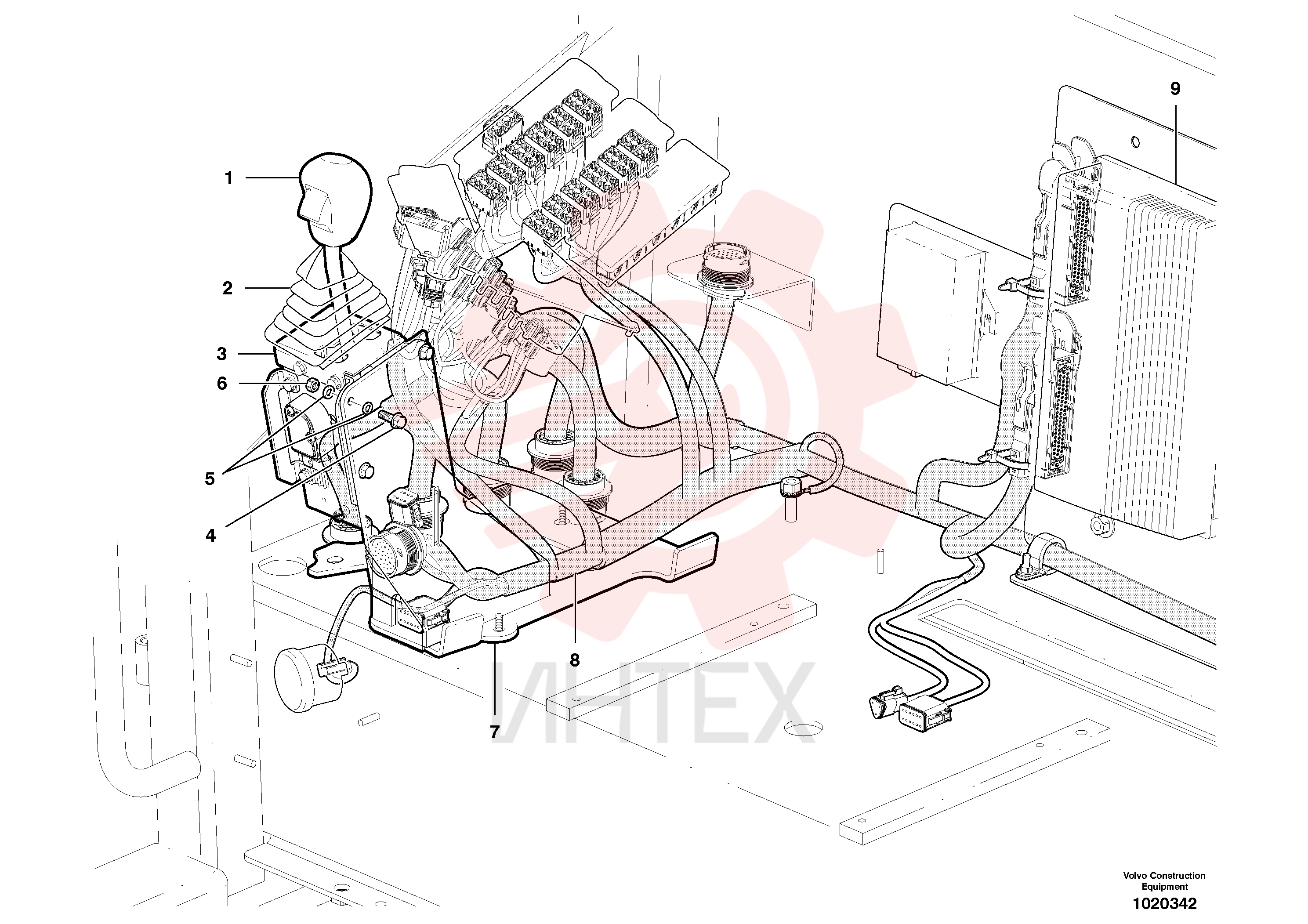 Gear Shifter VOE 16009044 (2)