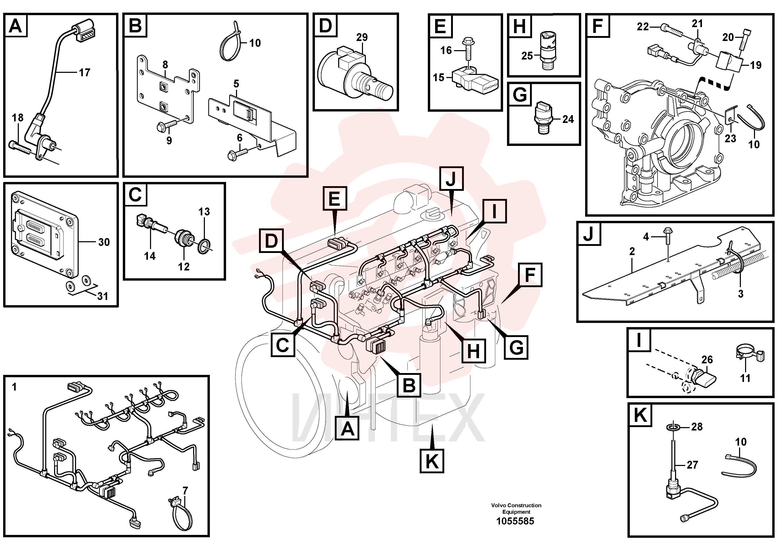 Main Cable Harness VOE 20893636 (1)