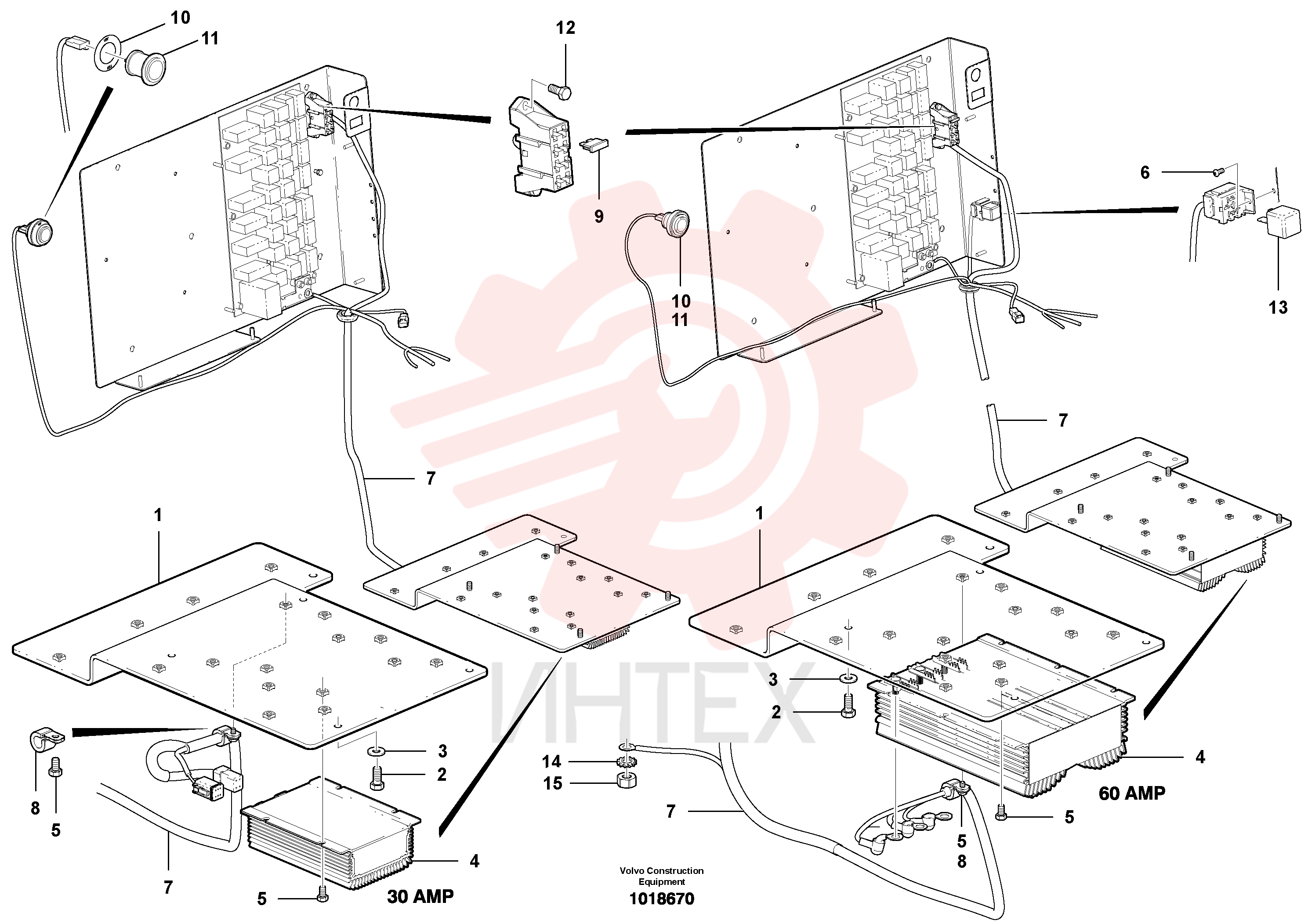 Mounting plate VOE 12746813 (2)