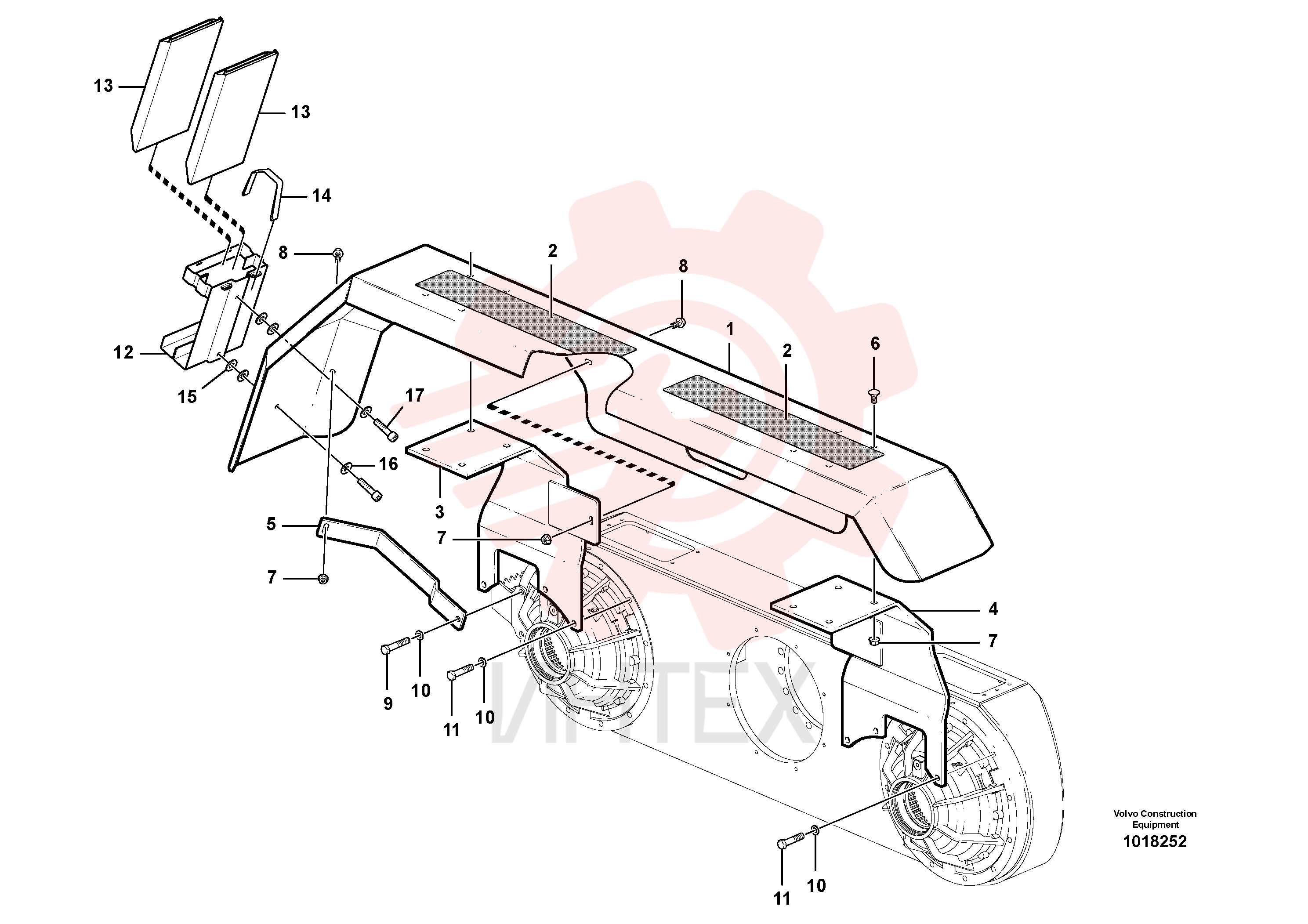 Mudguard VOE 12744195 (2)