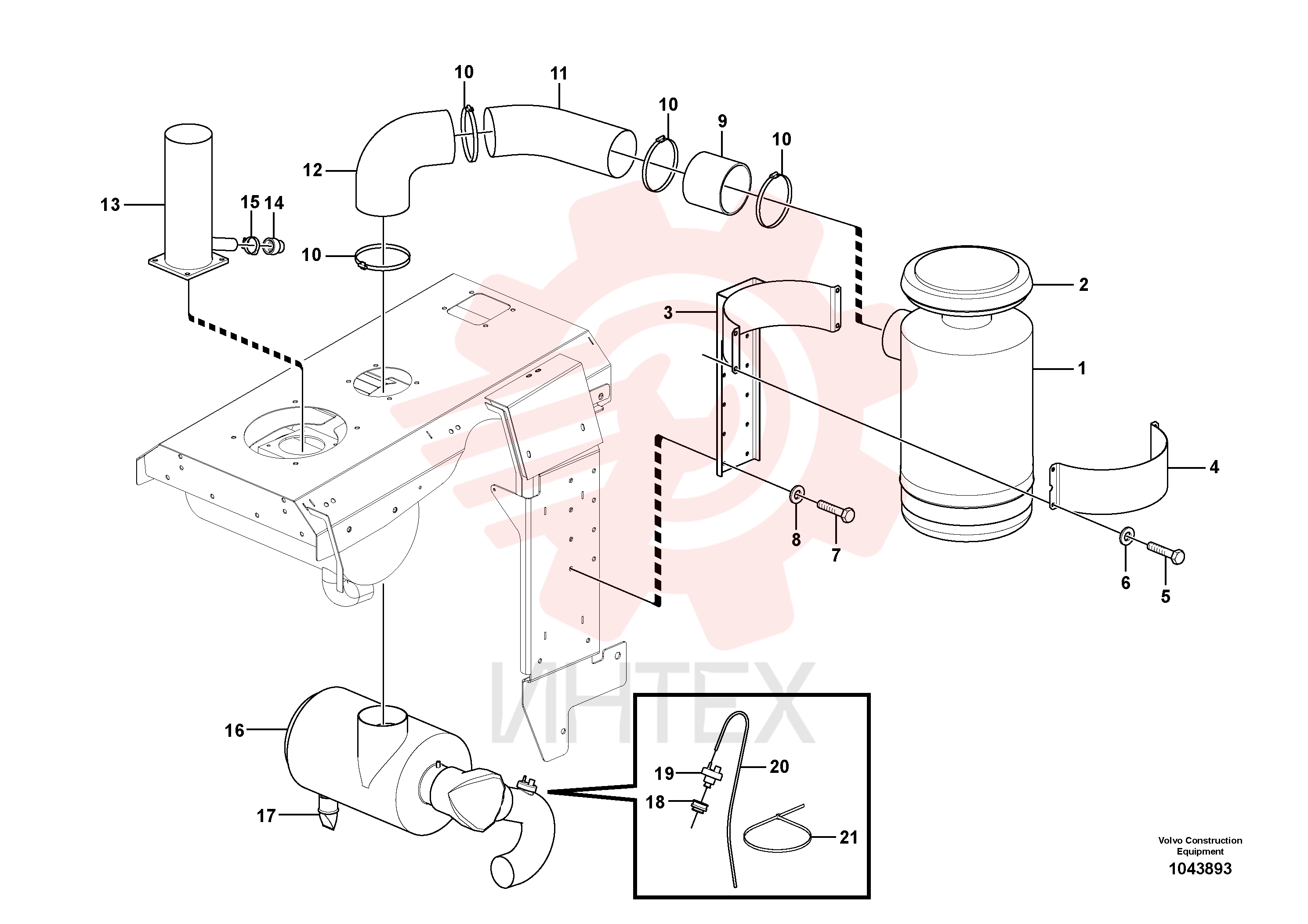 Oil bath air cleaner VOE 11110614 (3)