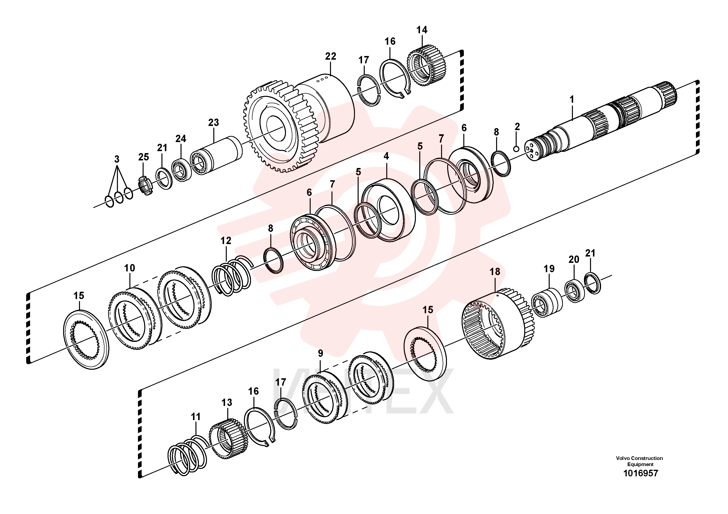 Pressure Plate VOE 11037644 (3)