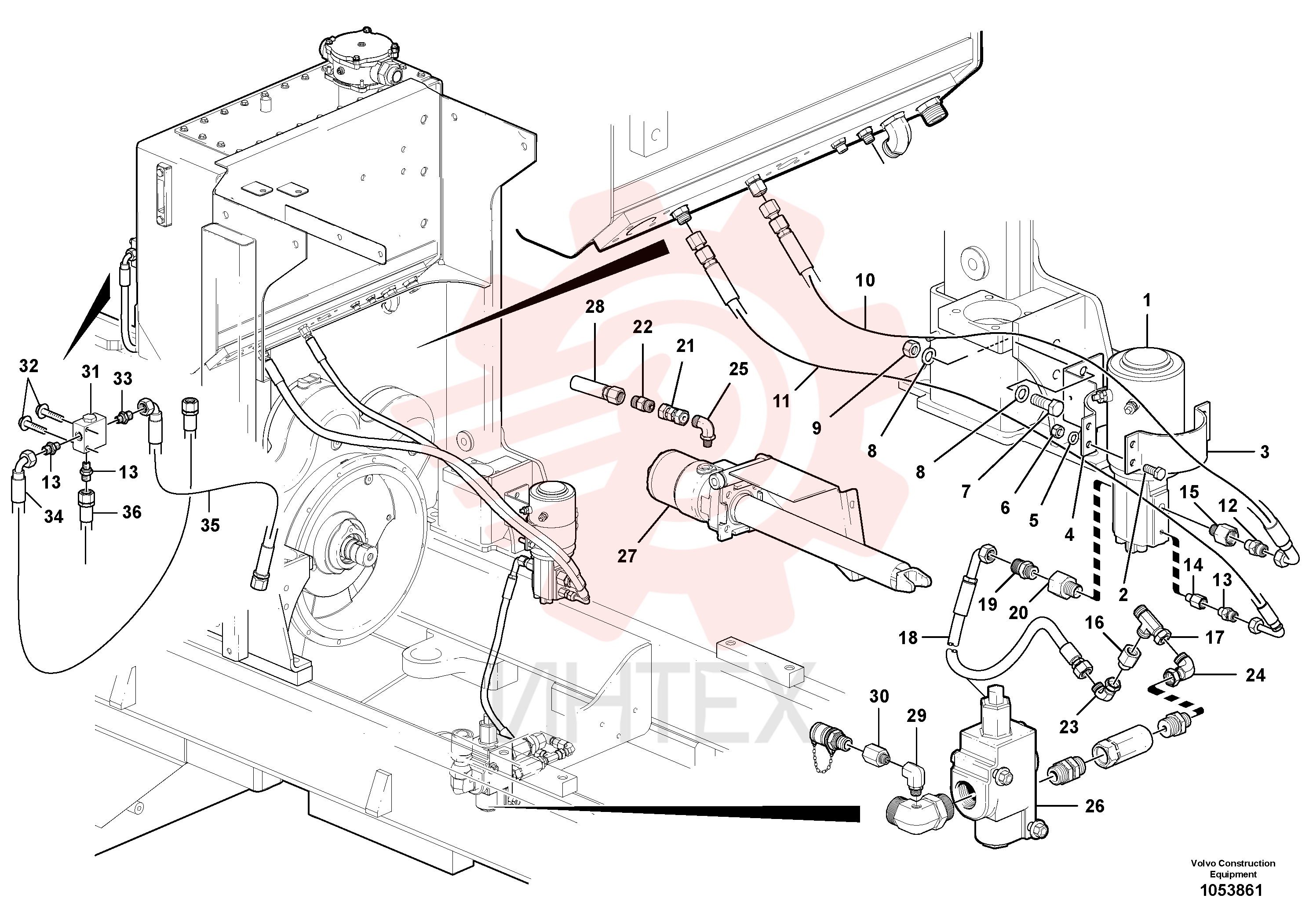 Pump unit VOE 16004363 (1)