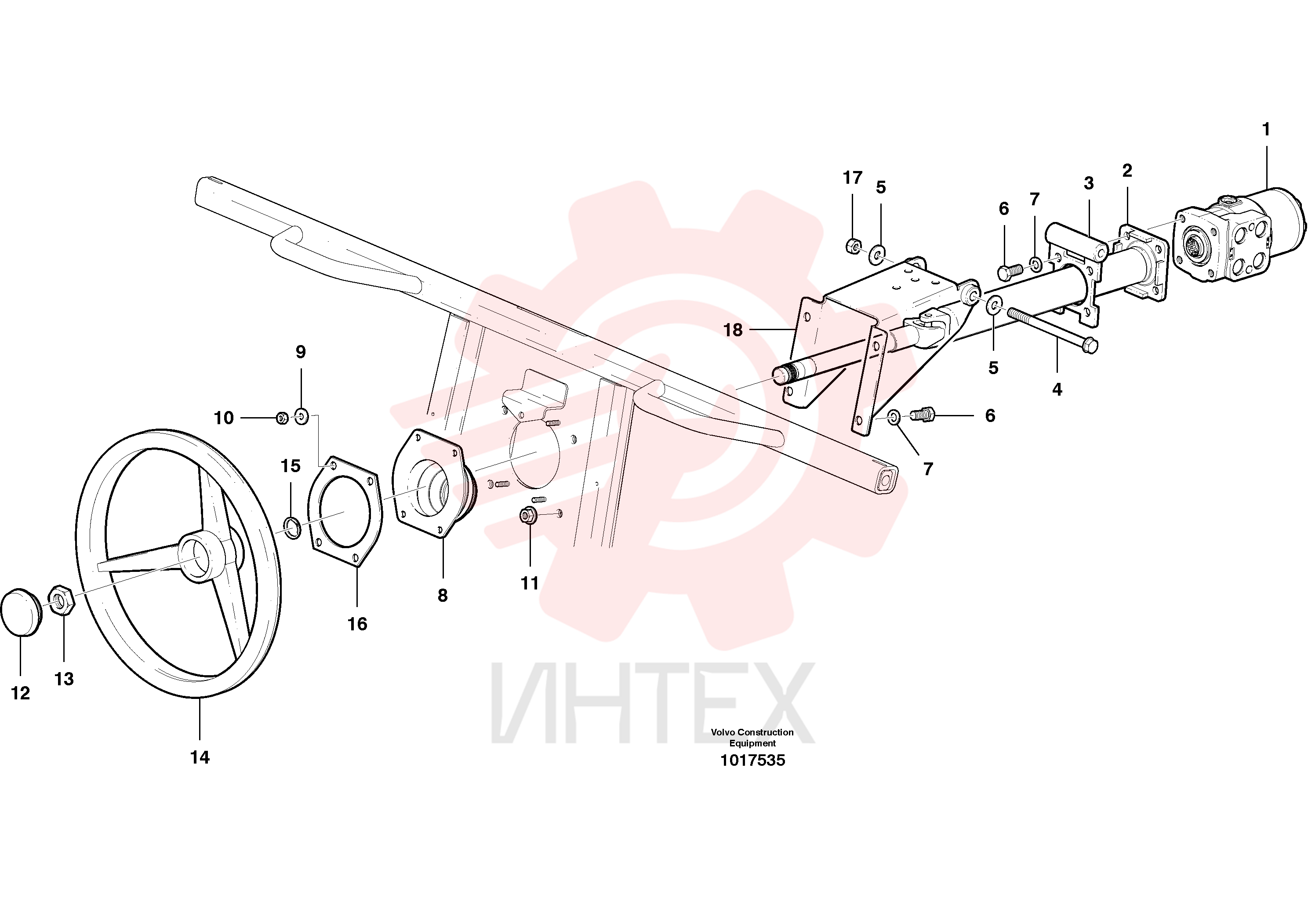 Sealing kit VOE 16003097 (1)