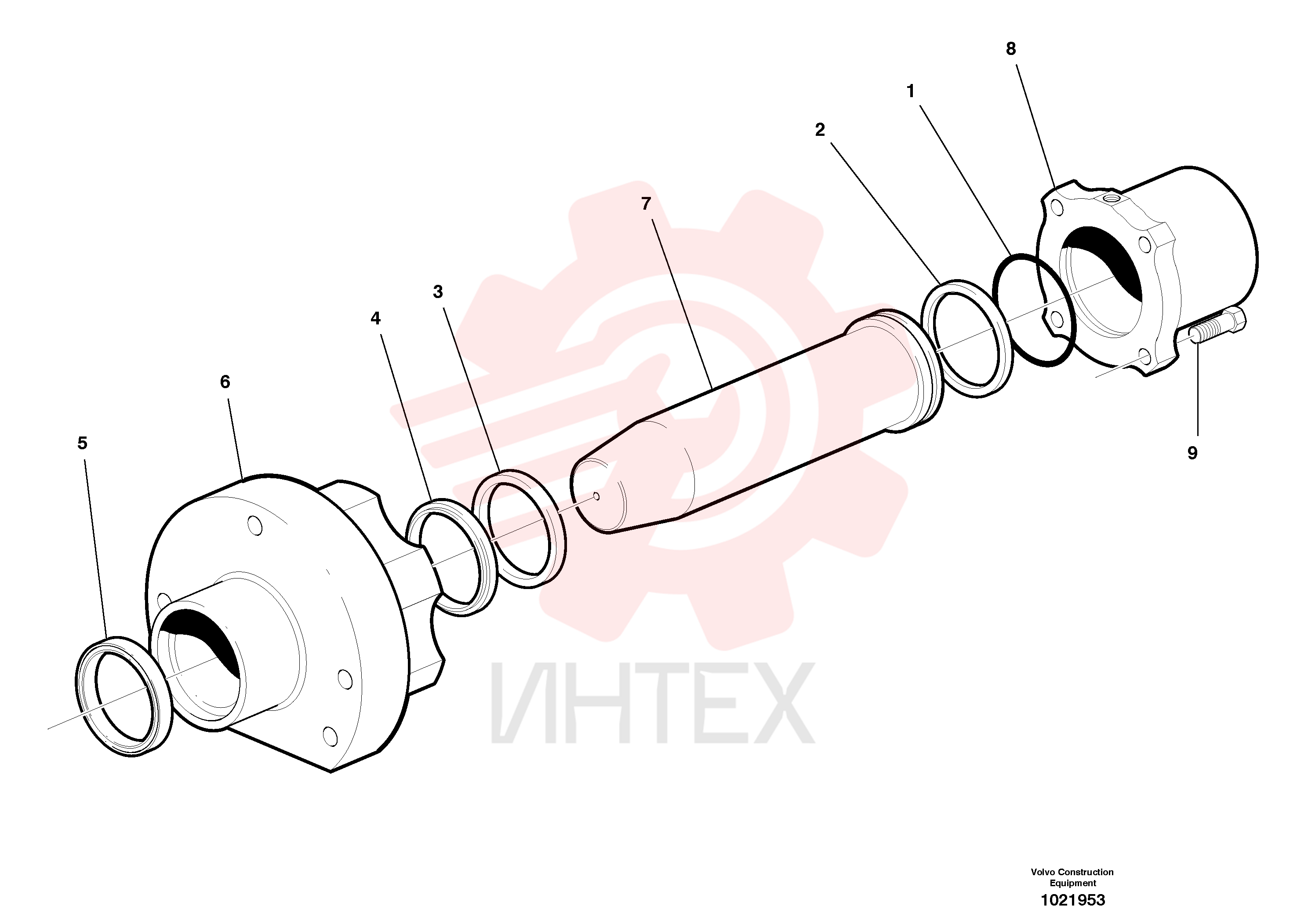 Sealing kit CH 87119 (1)