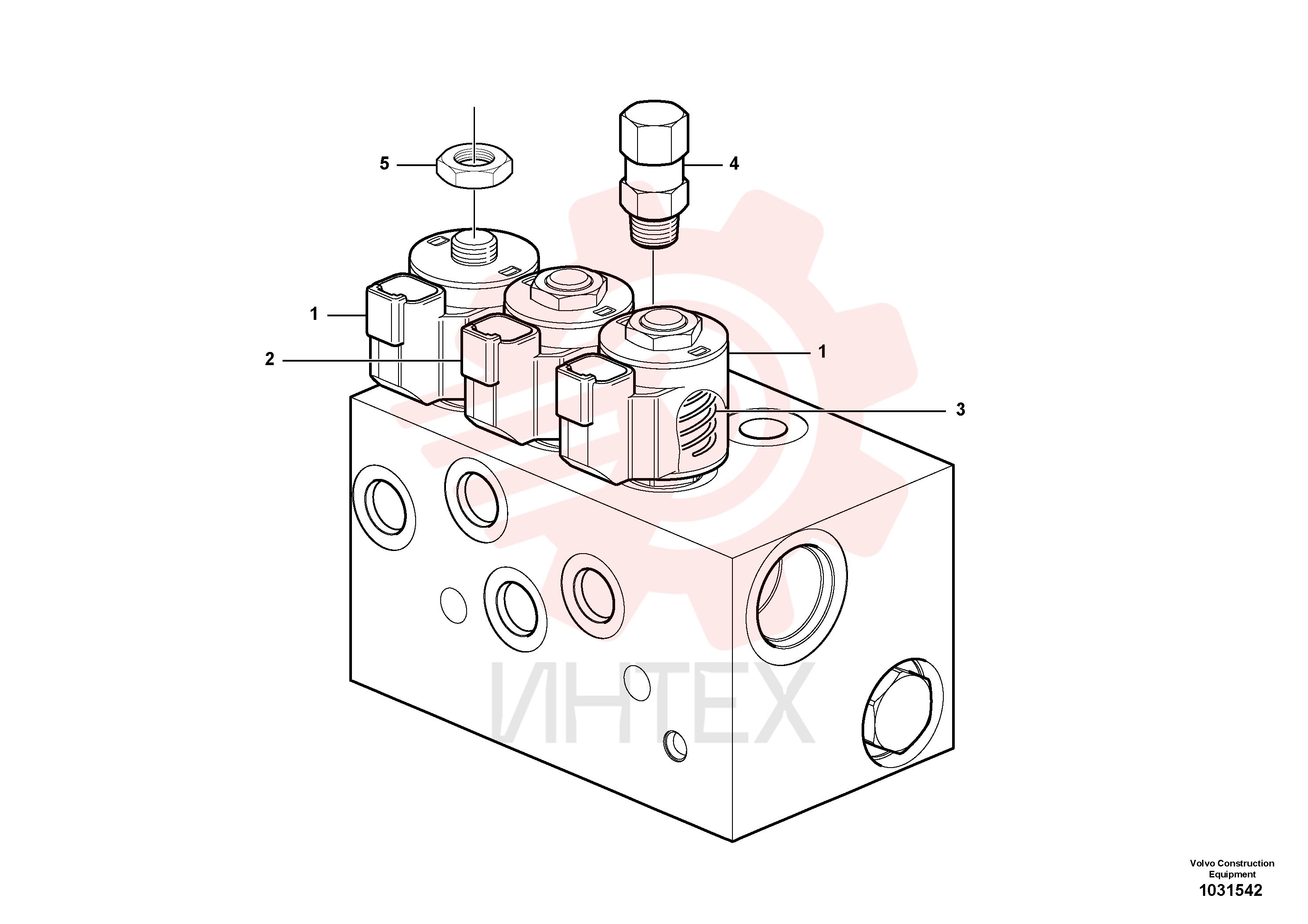 Sealing kit VOE 15404648 (1)