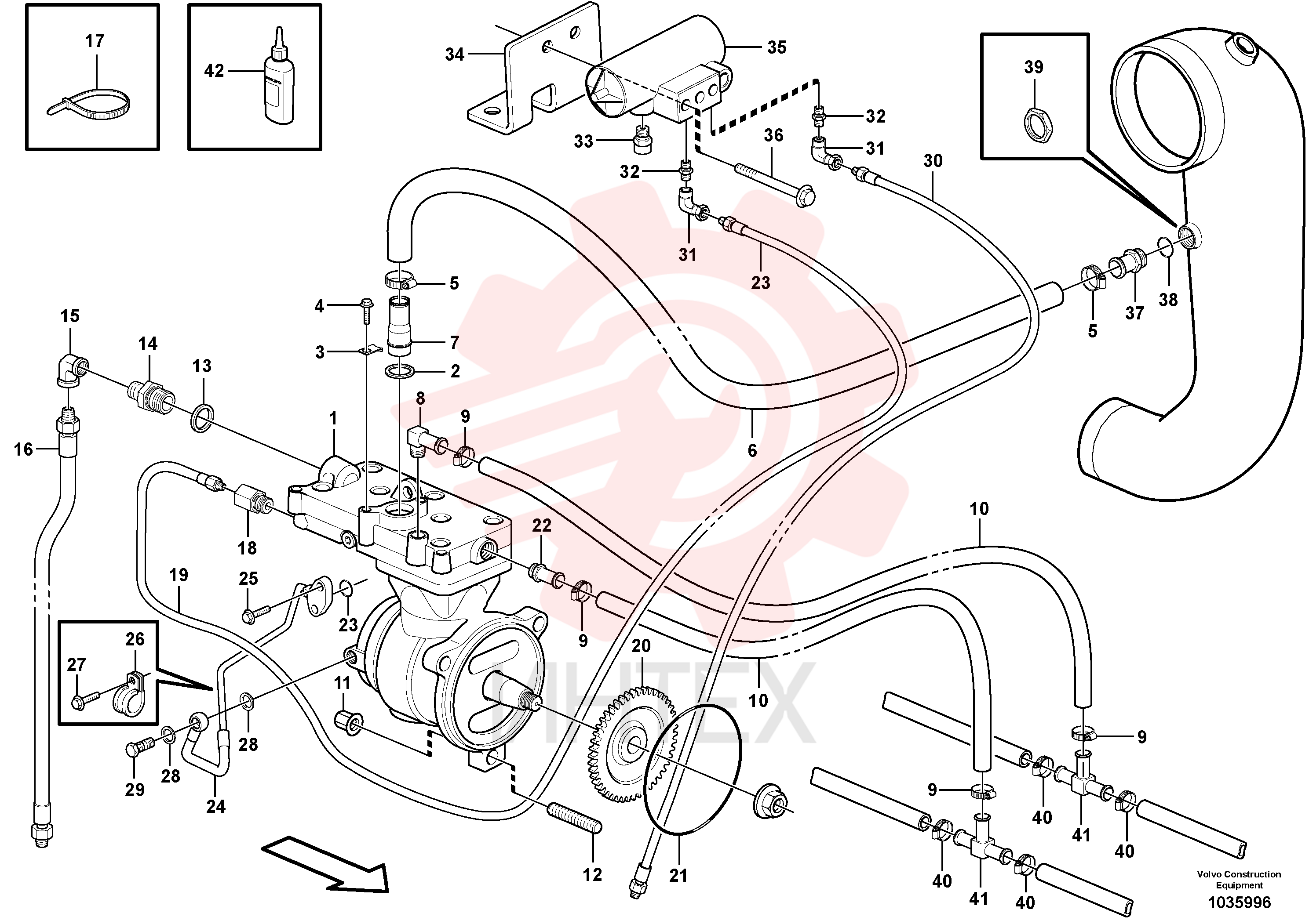 Service kit VOE 16001988 (3)