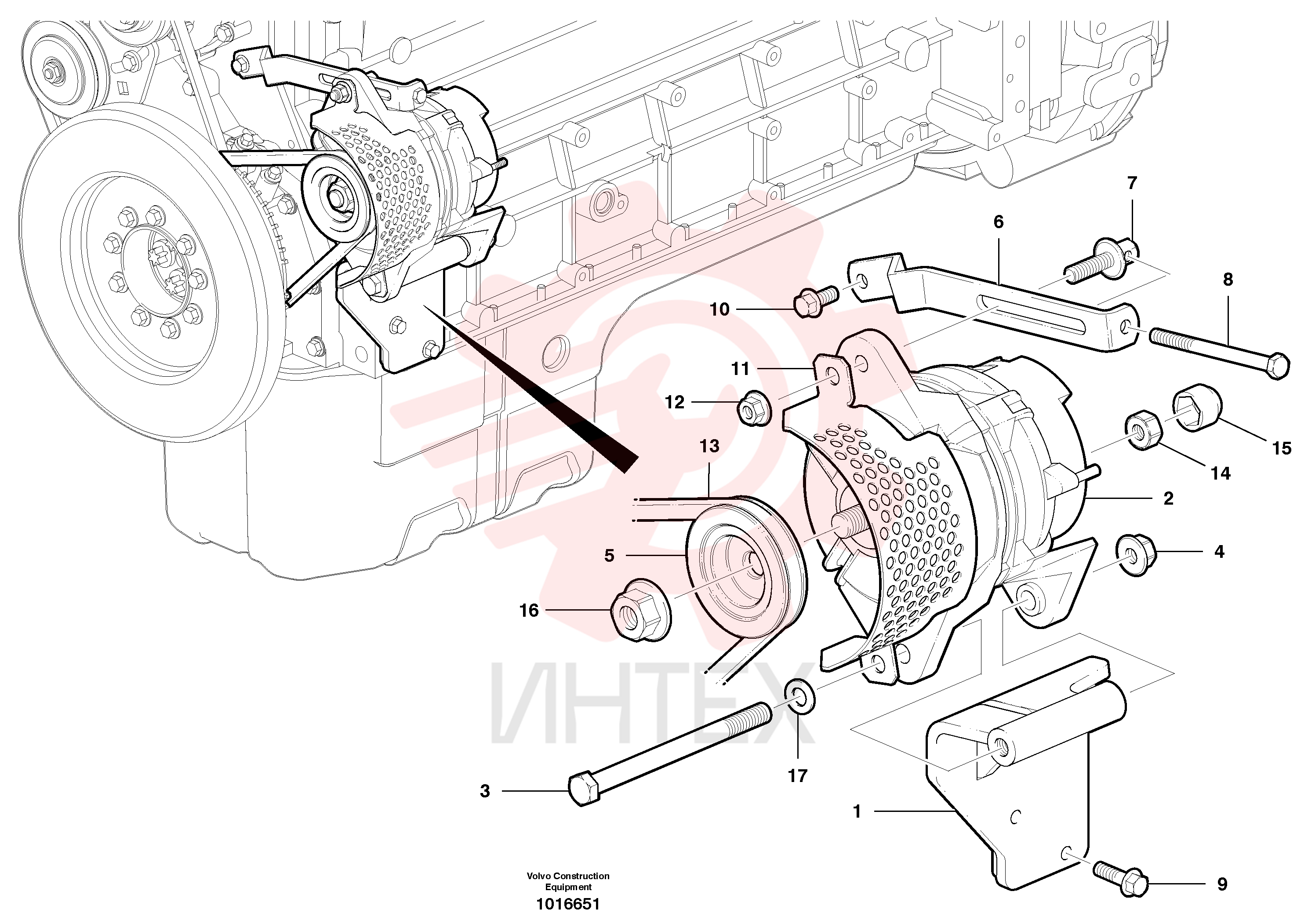 Tensioner VOE 11411235 (1)