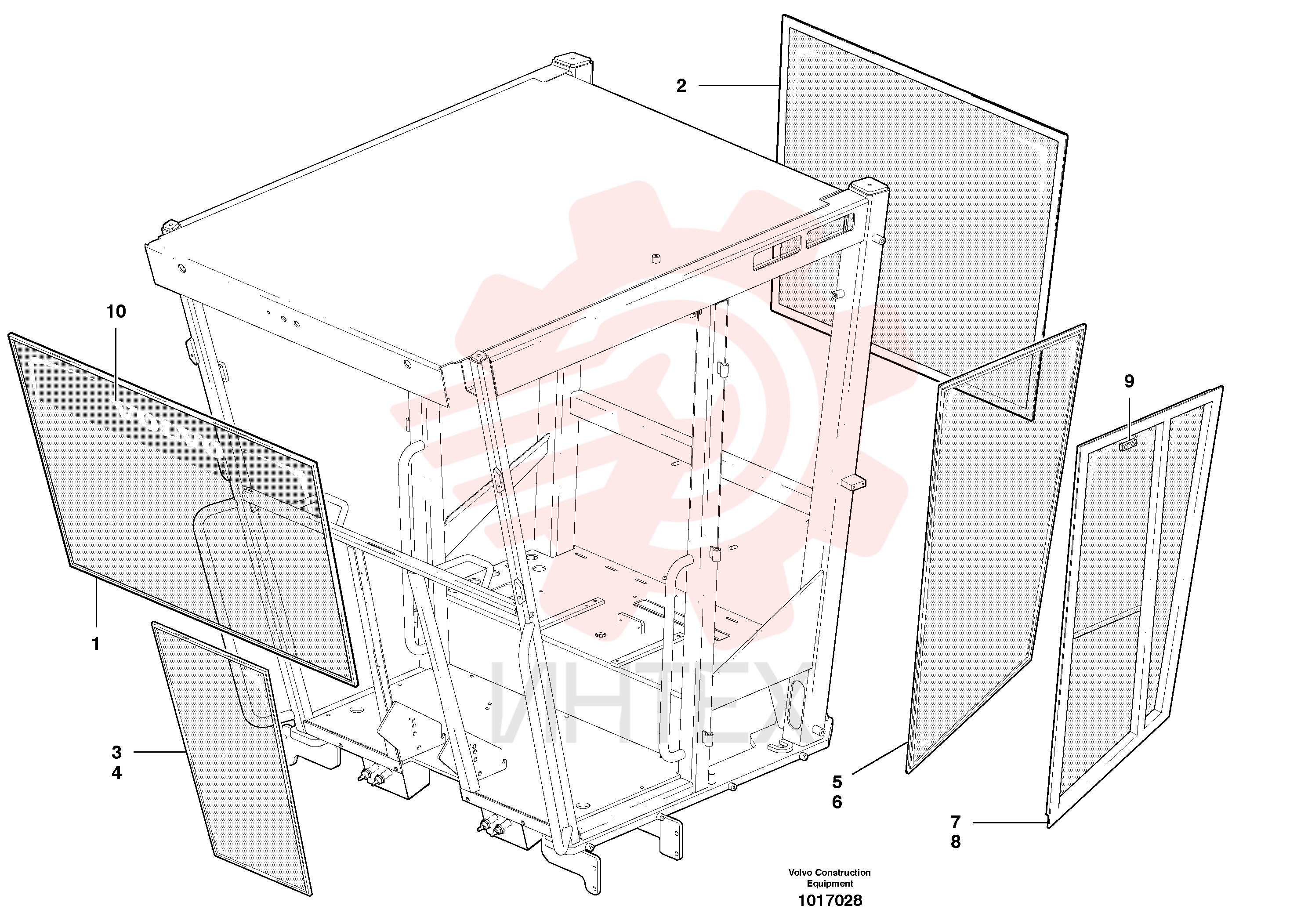 Windscreen VOE 12744564 (2)