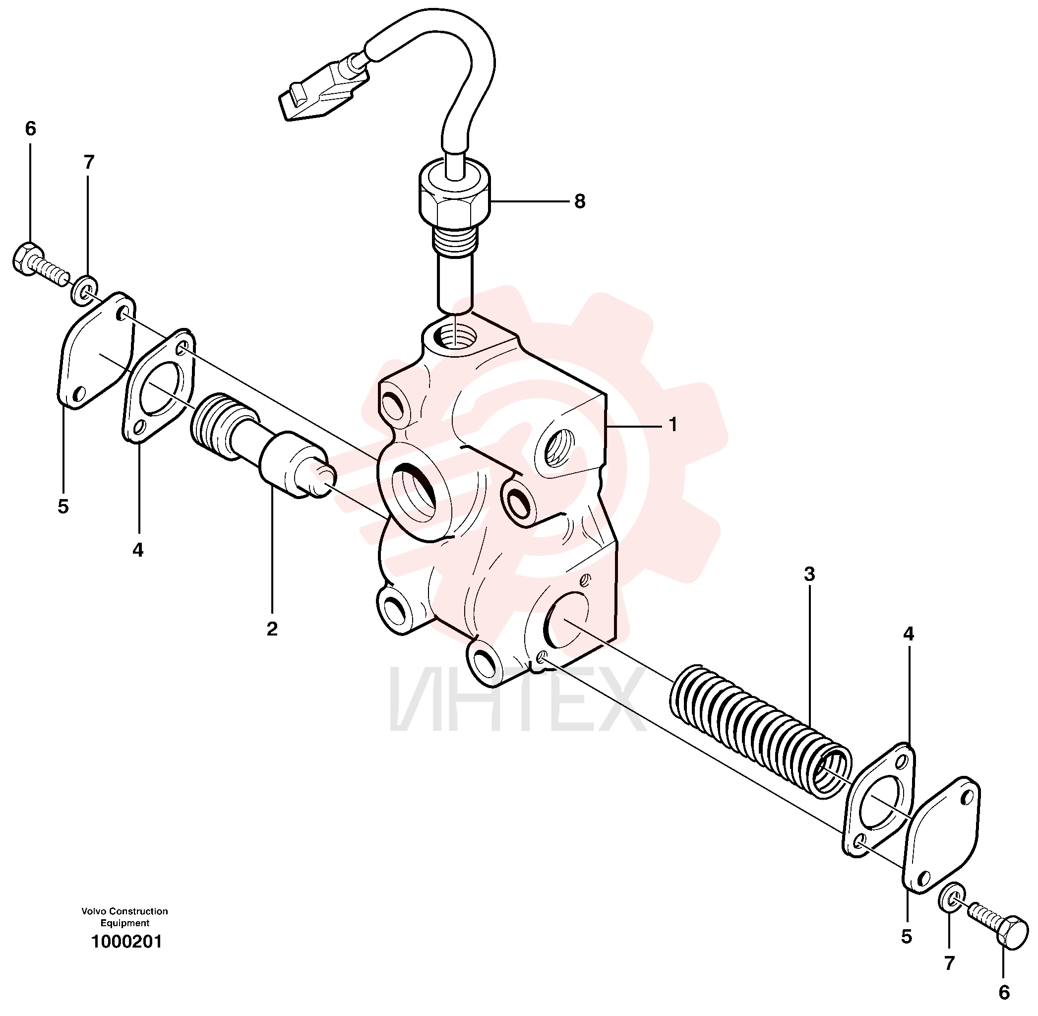 Lub Oil Valve VOE 11037252 (2)