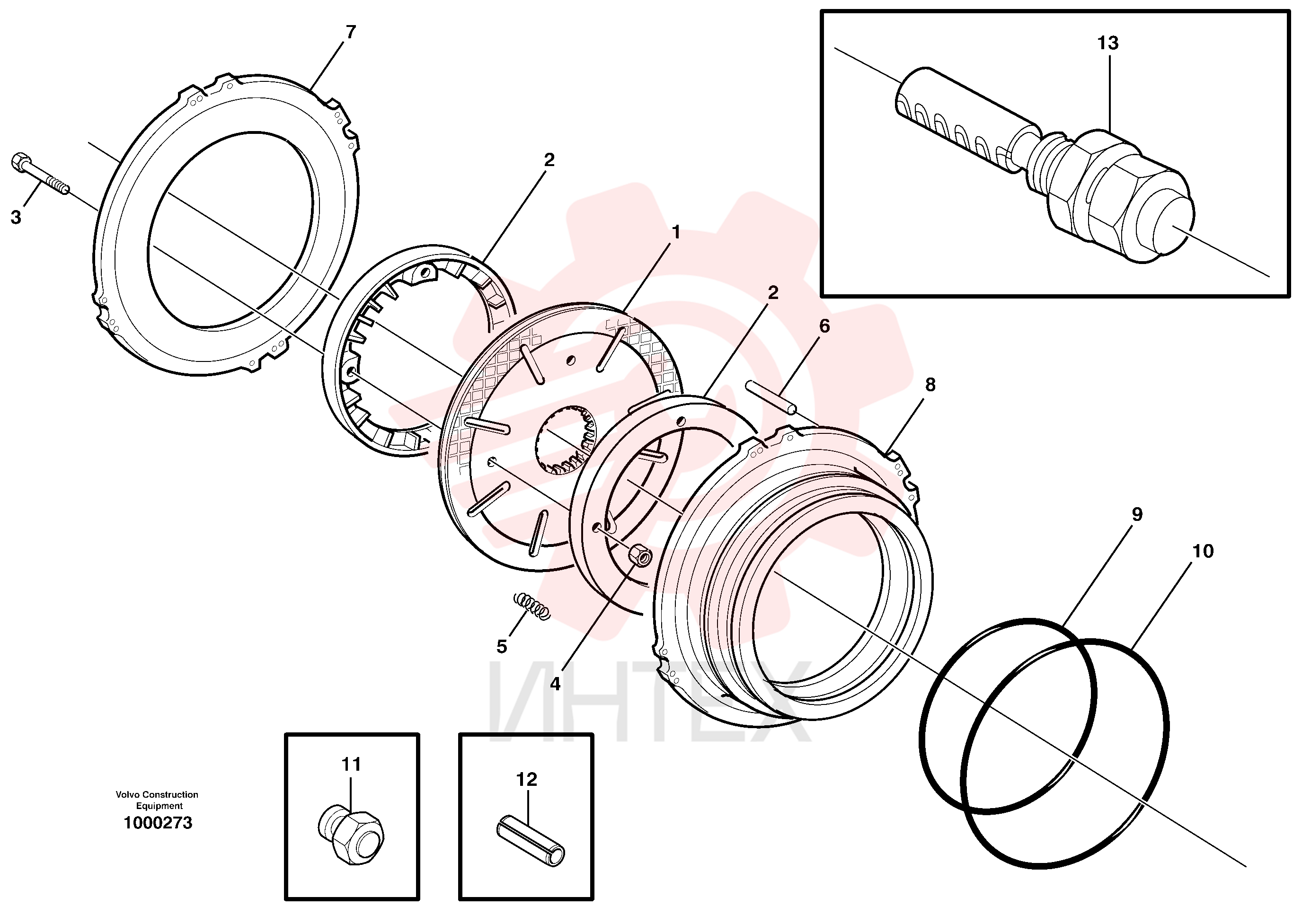 Brake plate