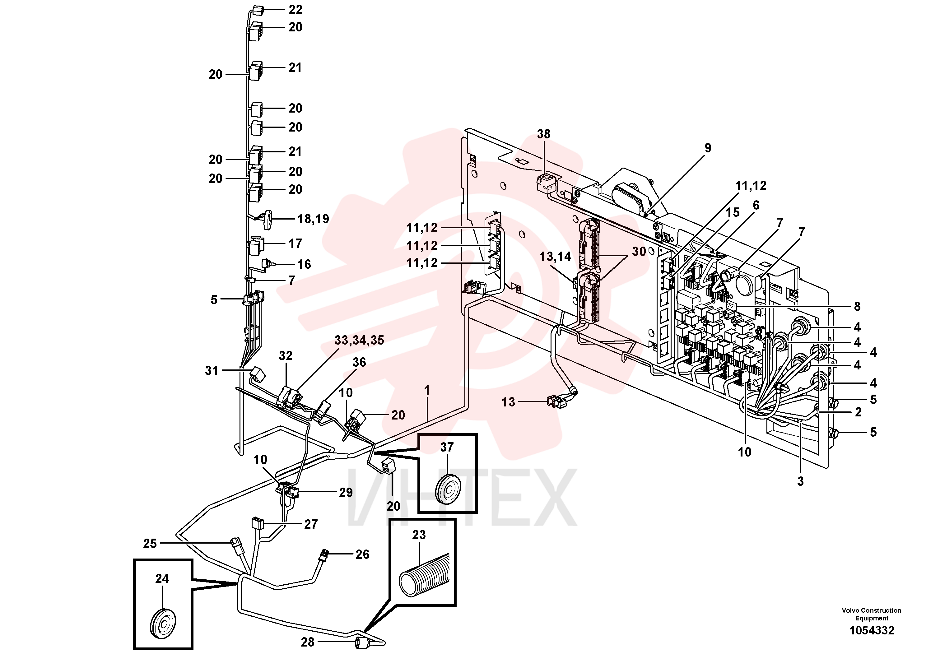 Cable harness