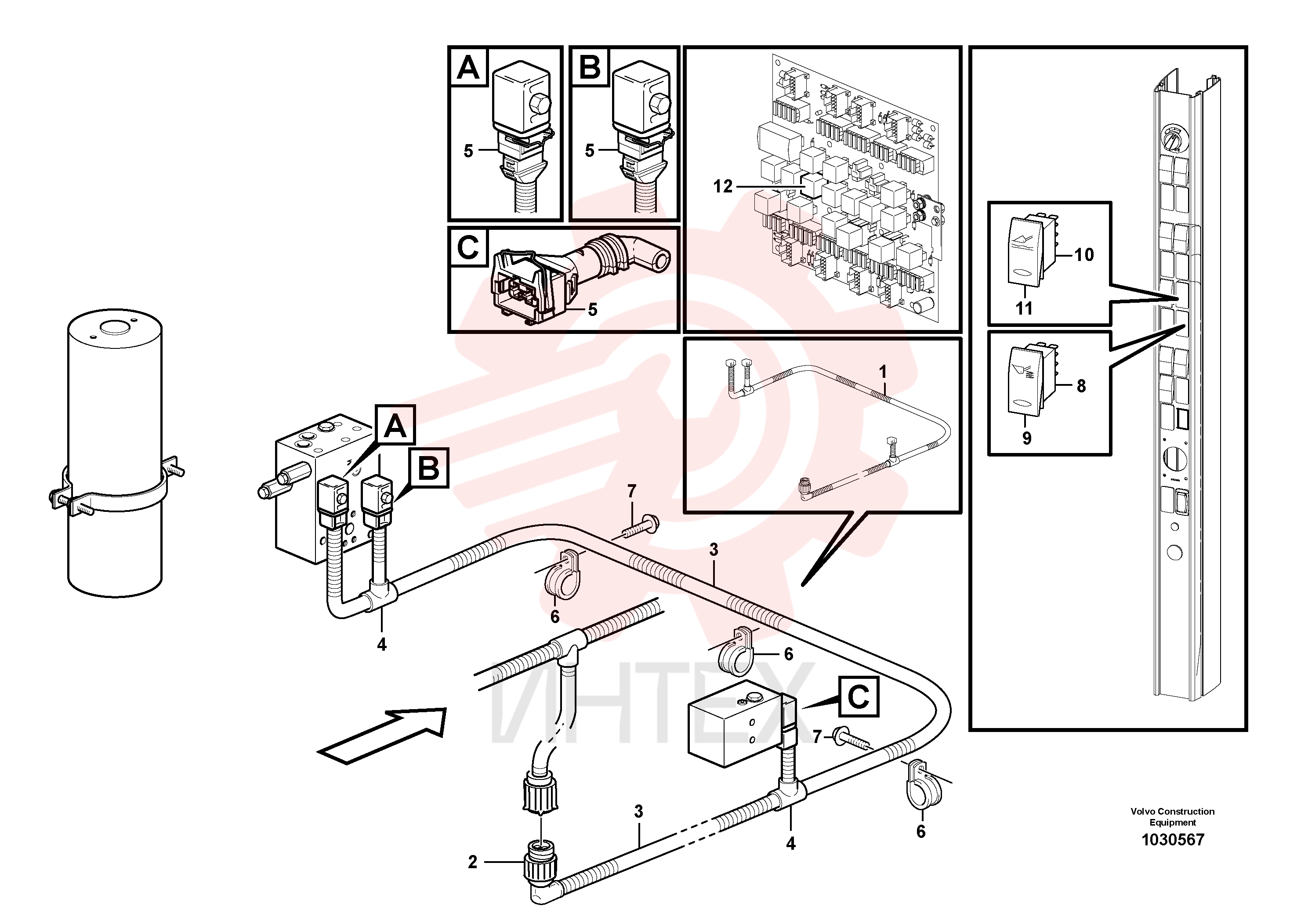 Cable harness