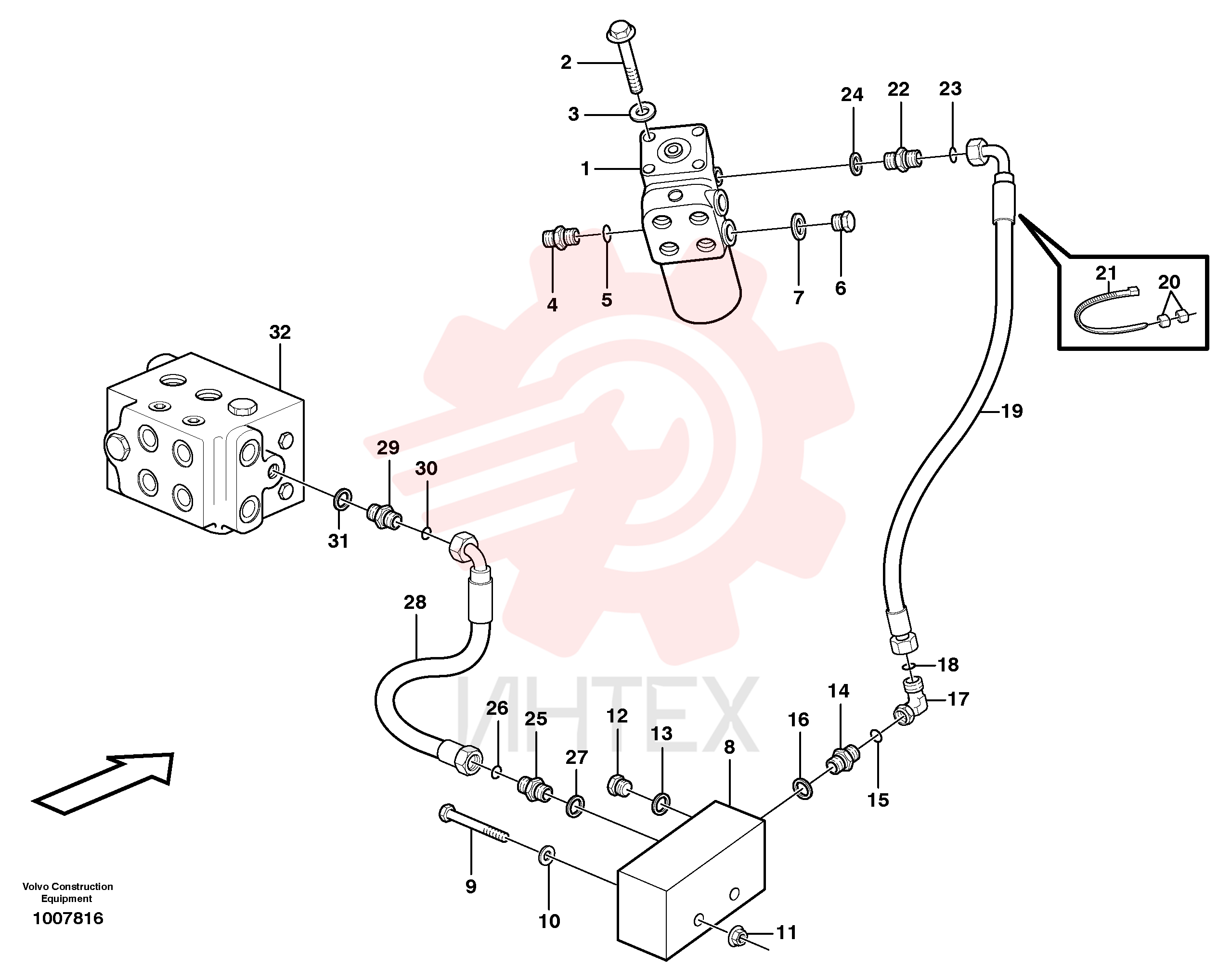 Marking sleeve VOE 4881456