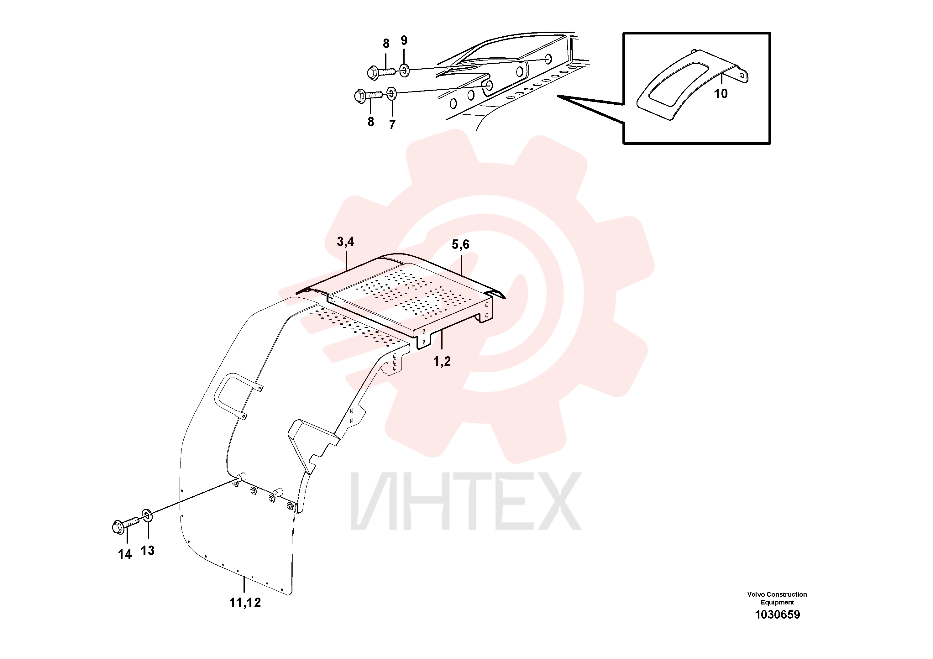 Rear fender VOE 11413231