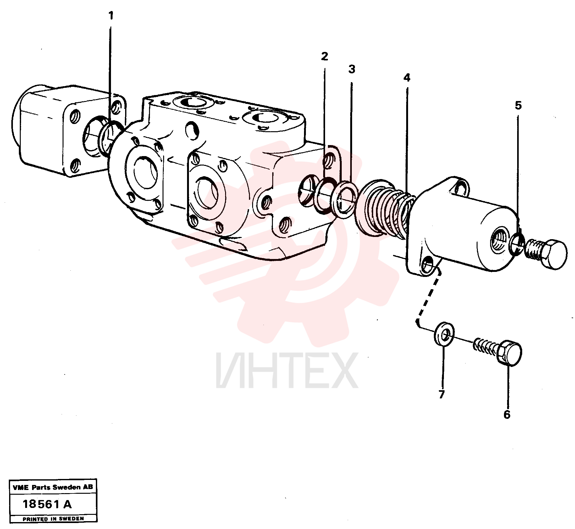 Клапан VOE 4881665