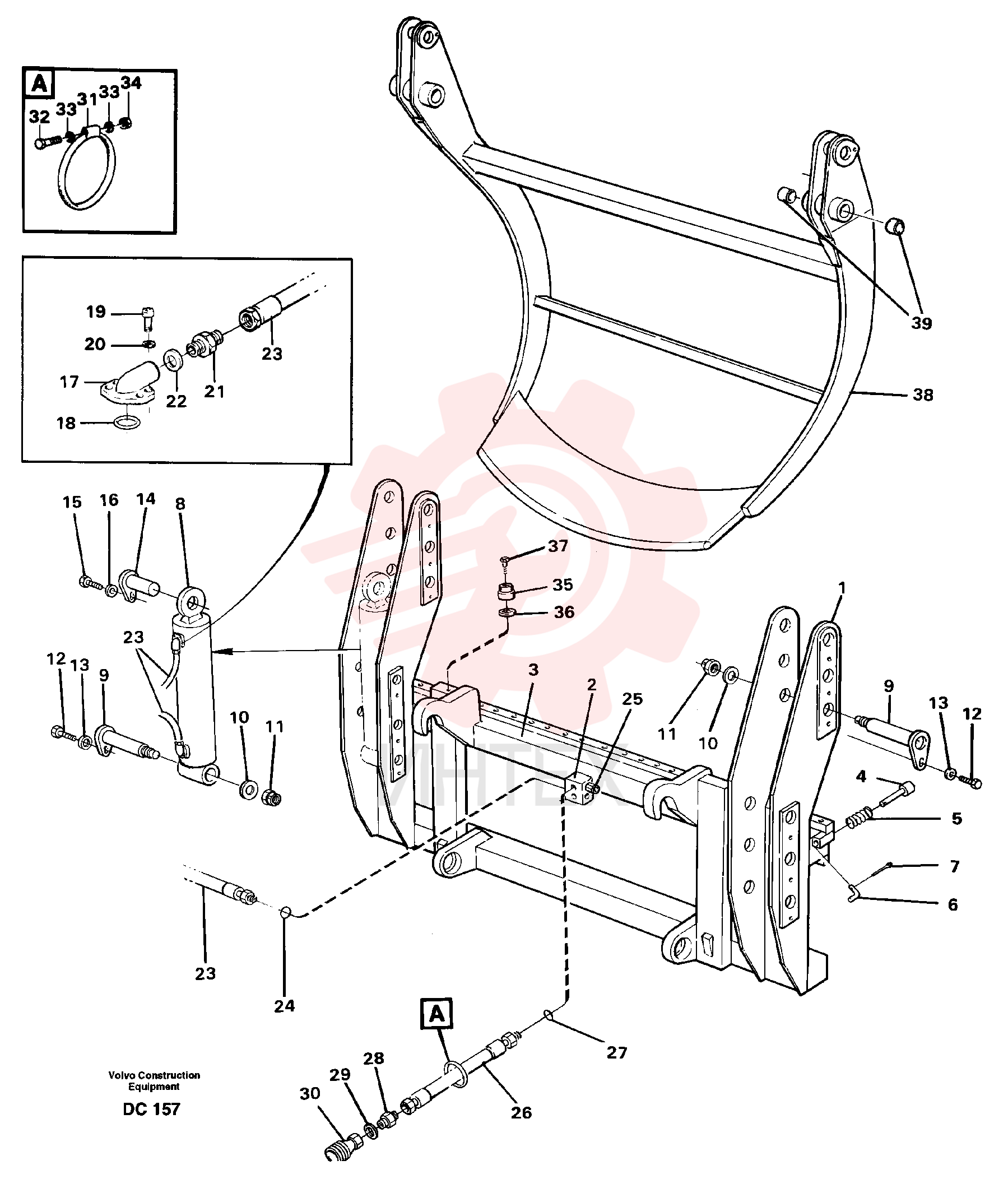 Кольцо уплотнительное (О-кольцо) VOE 927286 (3)