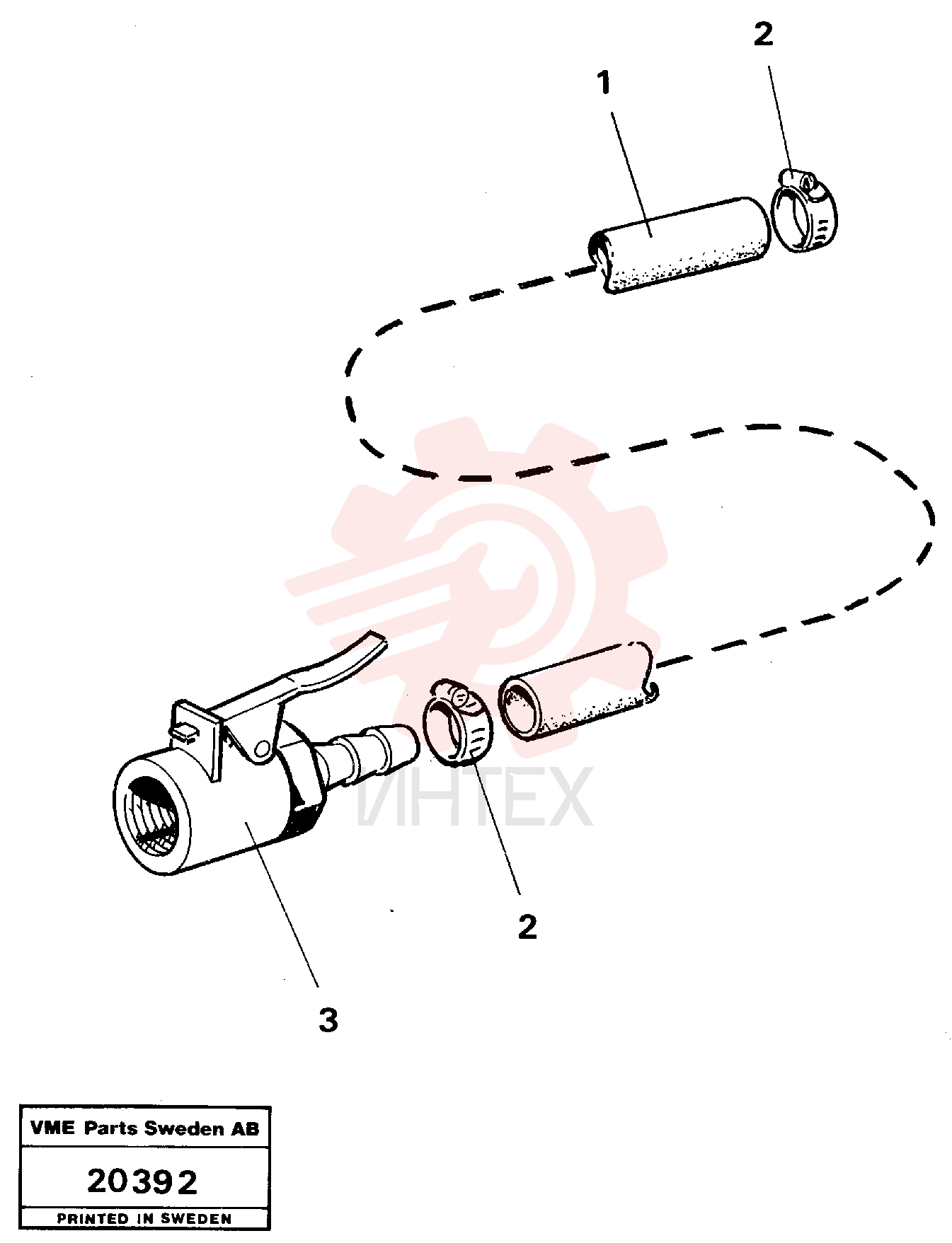 Шланг VOE 4851864