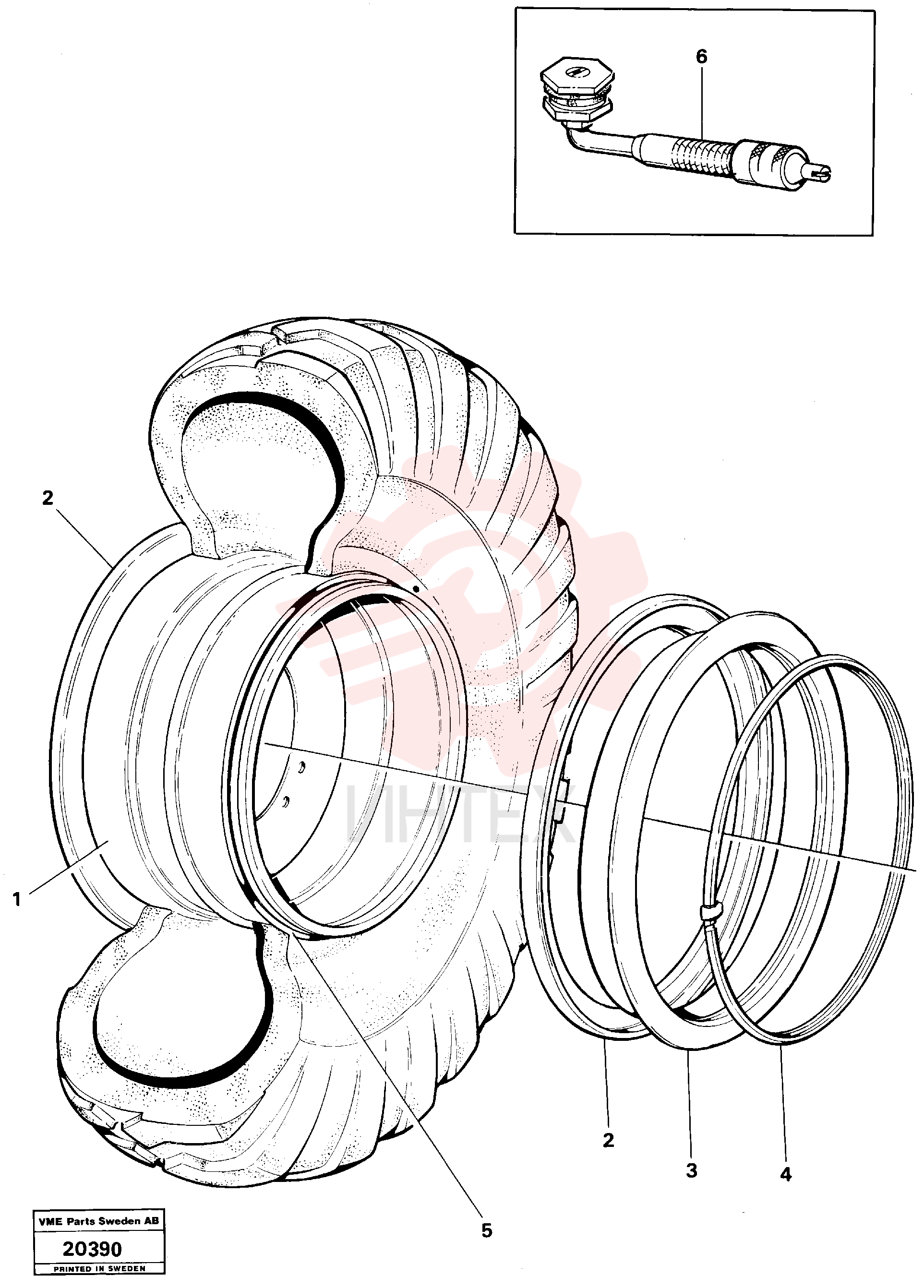 Wheel VOE 11045013