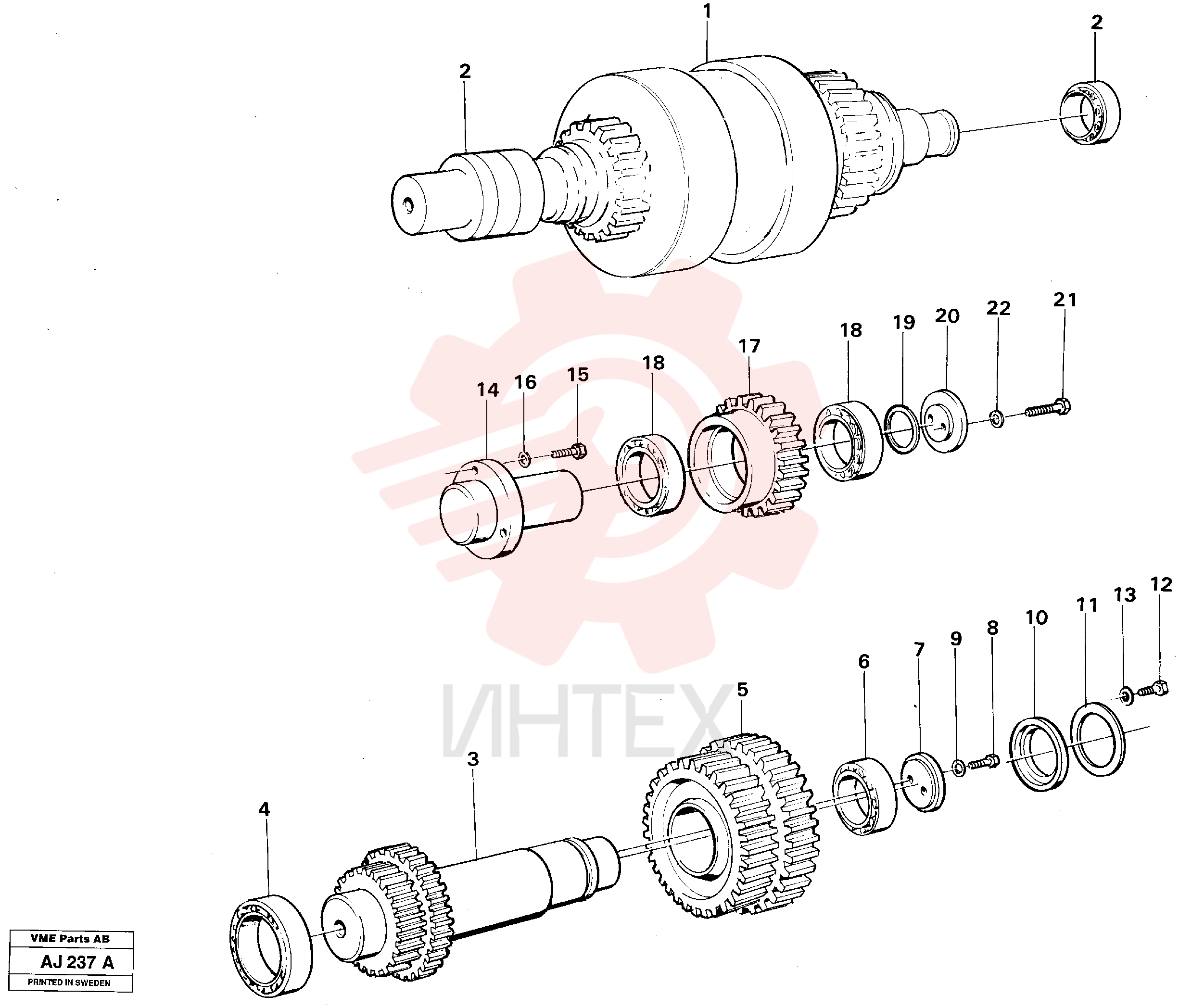 Flange screw