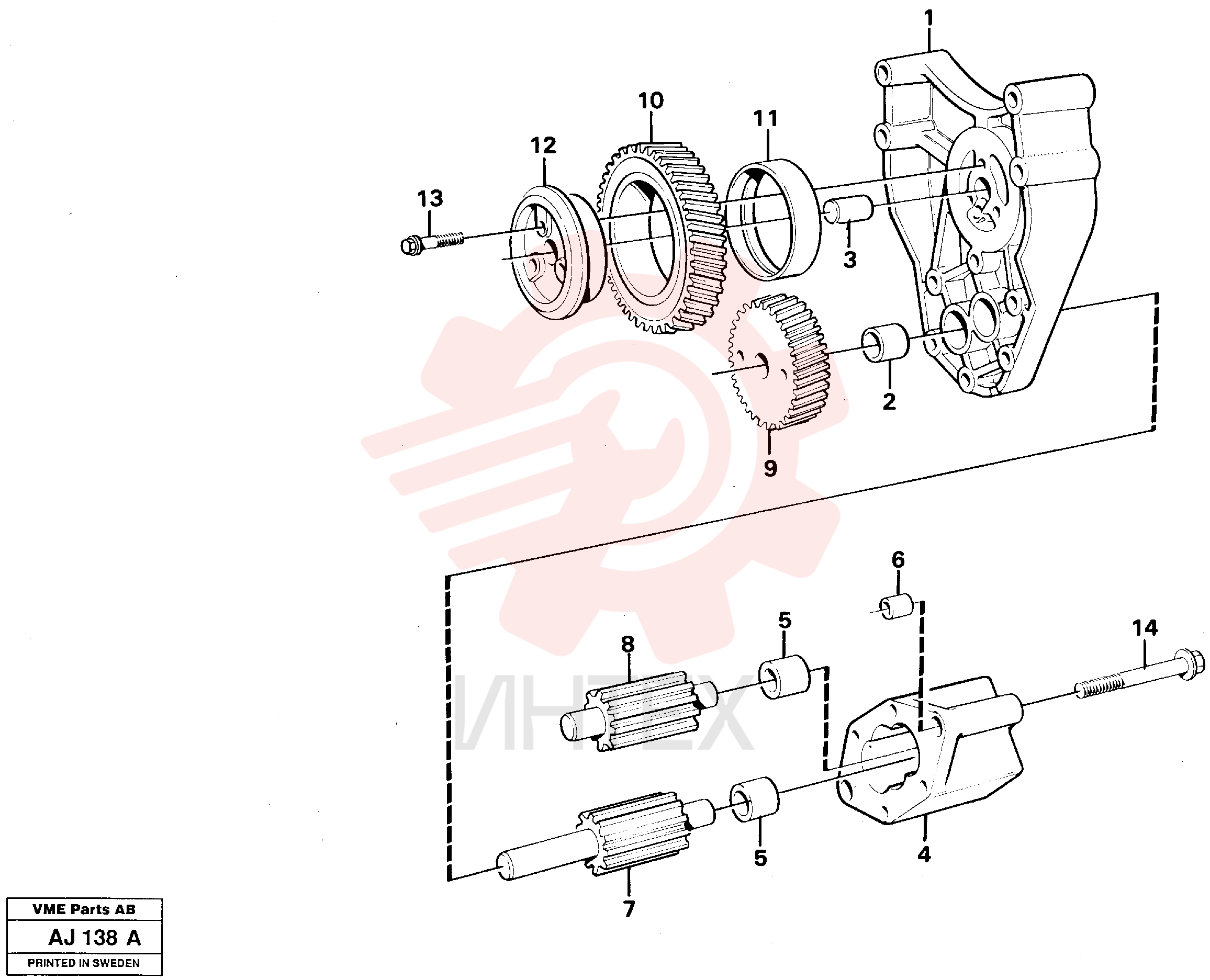 Flange screw