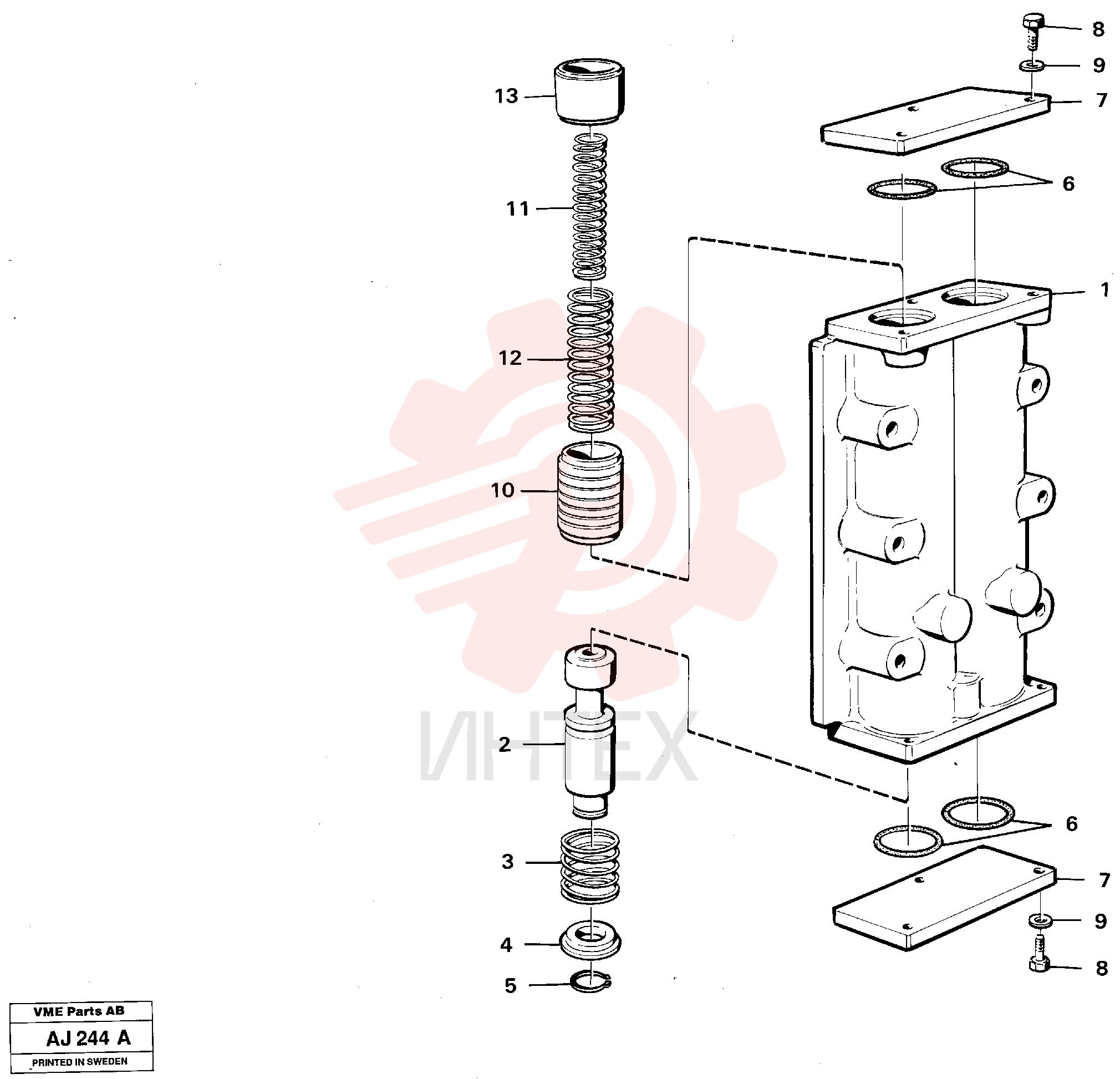 Pr Limit Valve