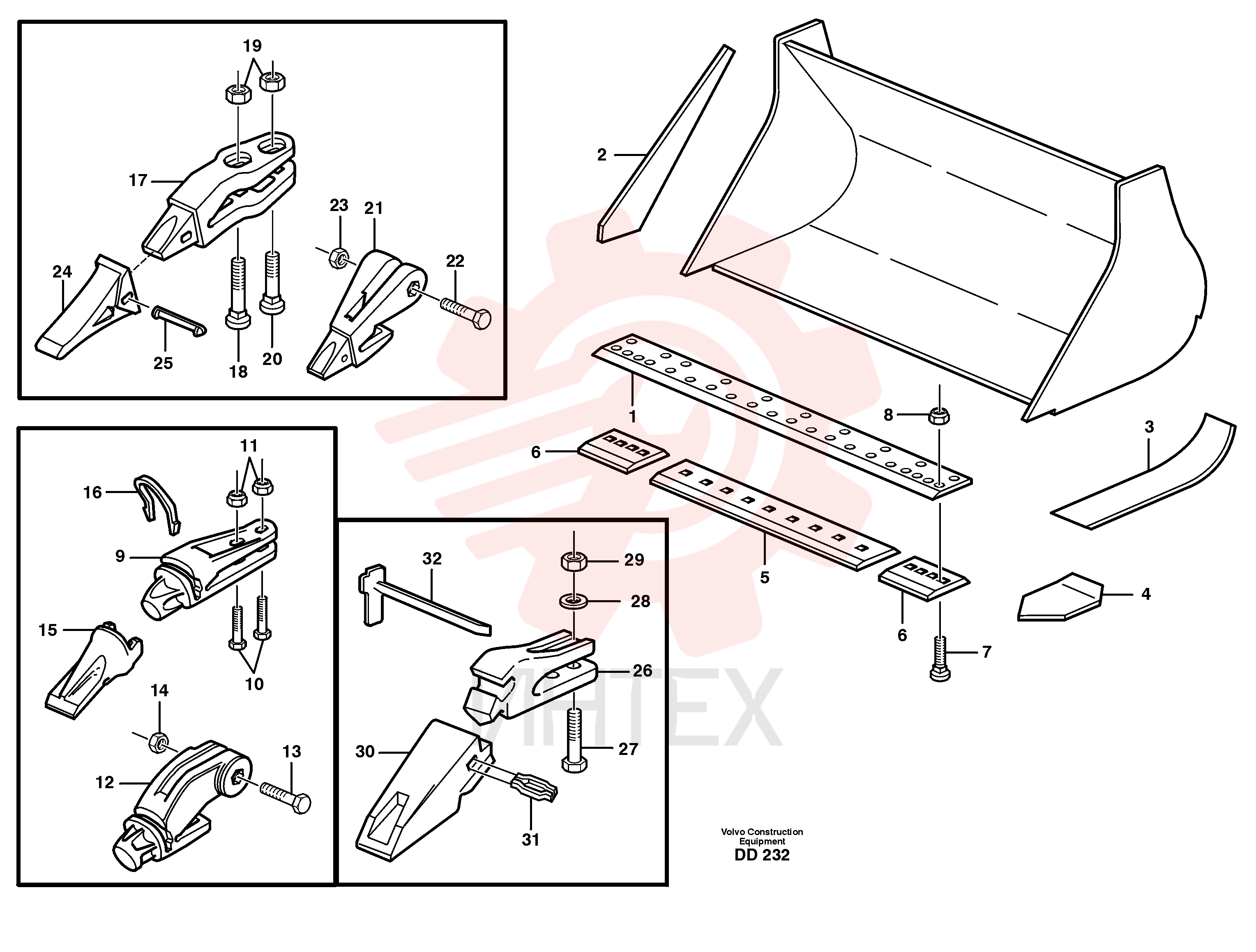 Square neck screw