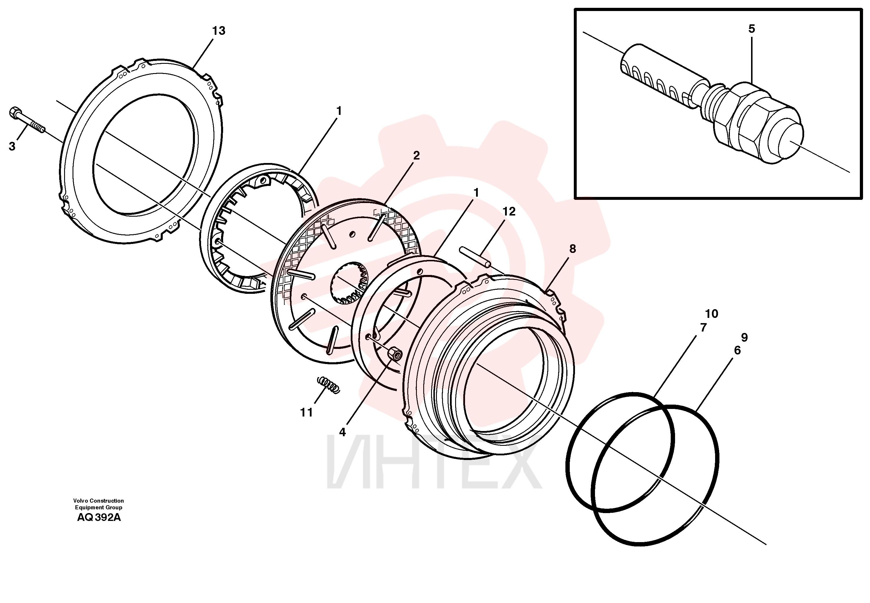 Brake disc kit