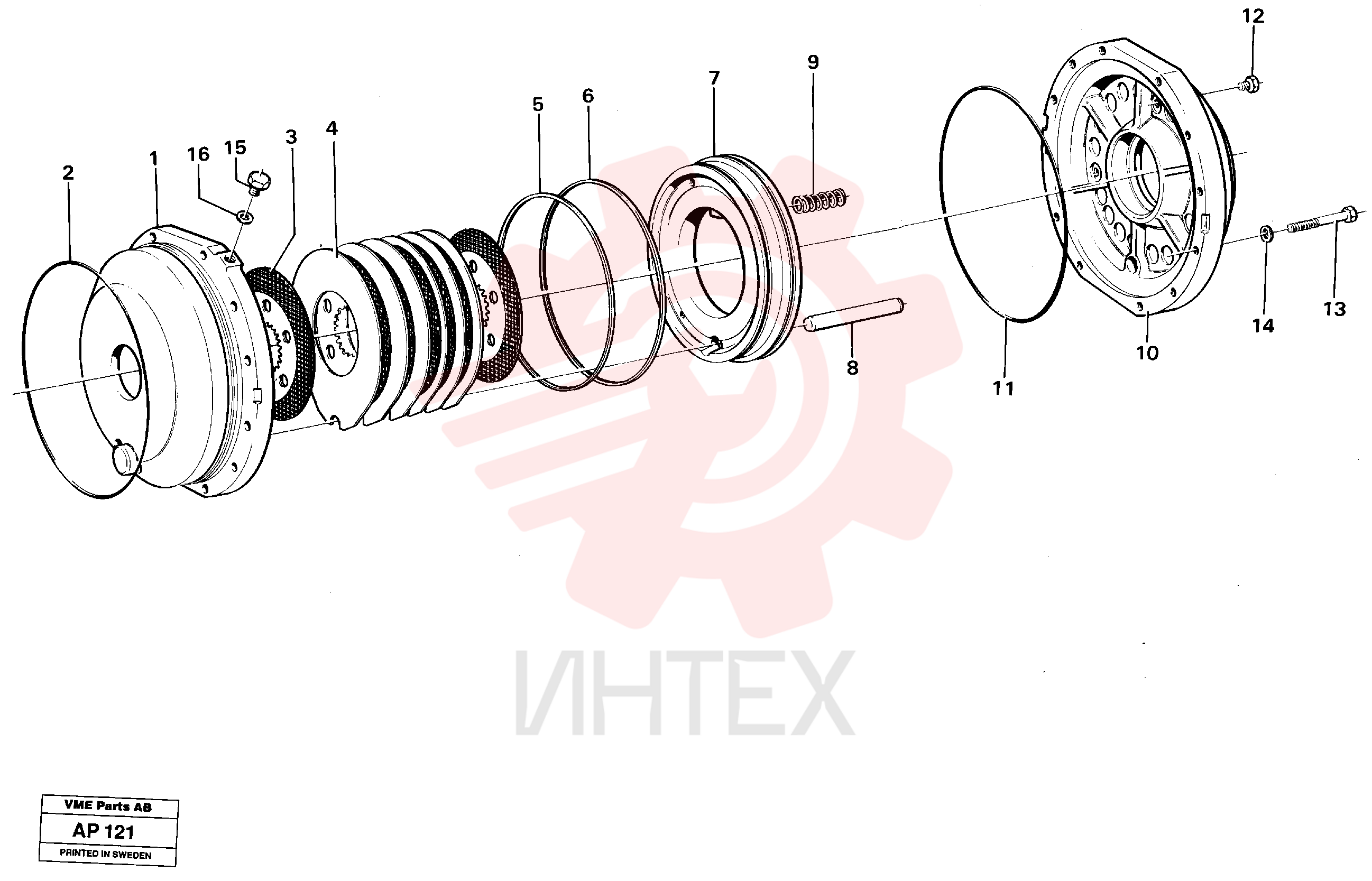 Brake housing