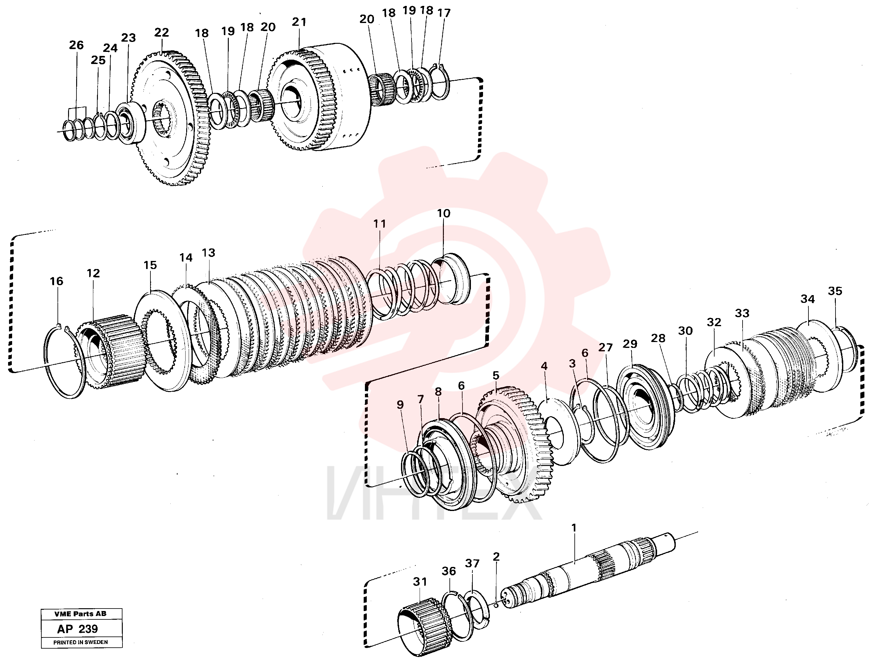 Clutch Shaft
