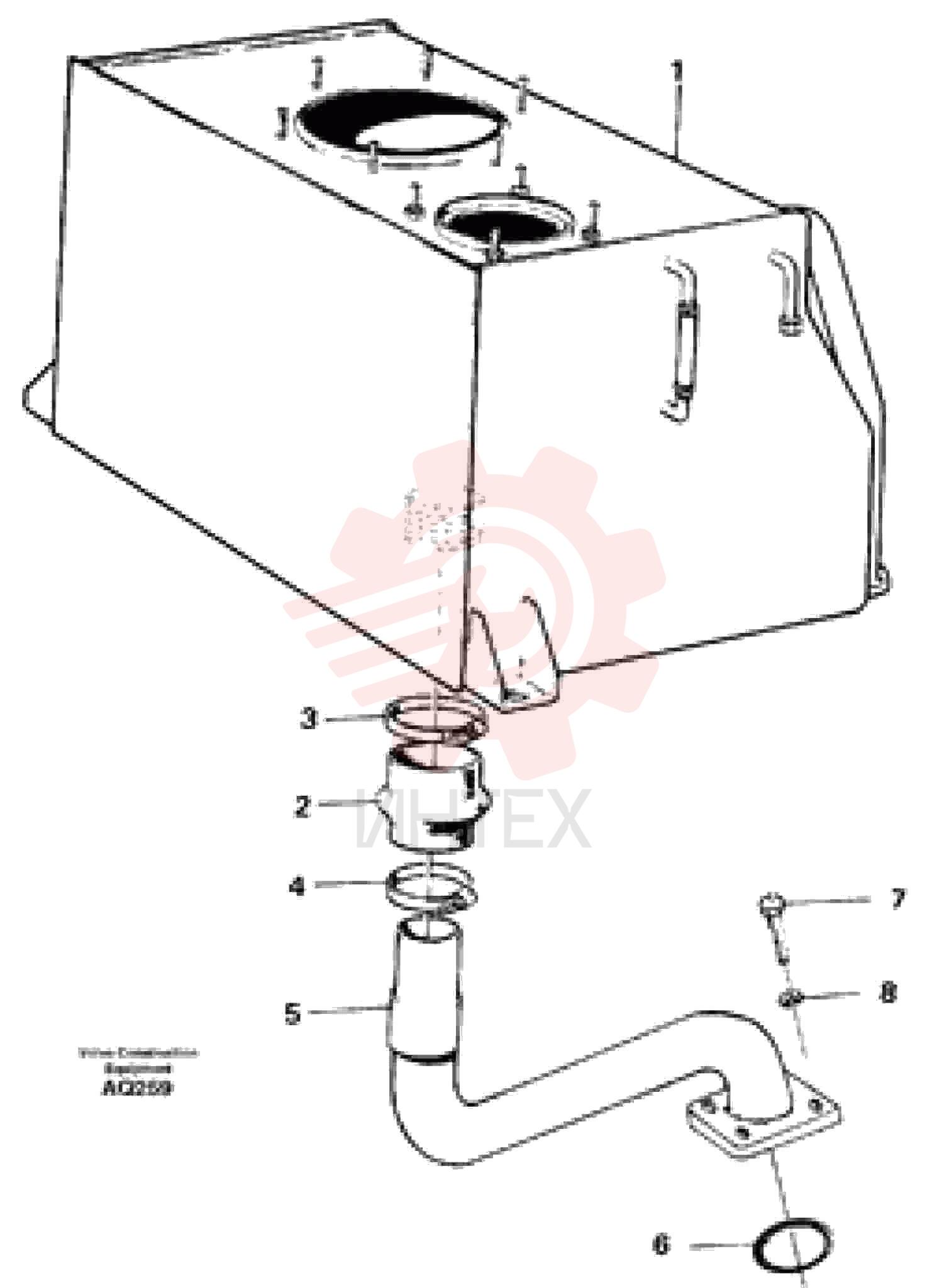 Connector casing