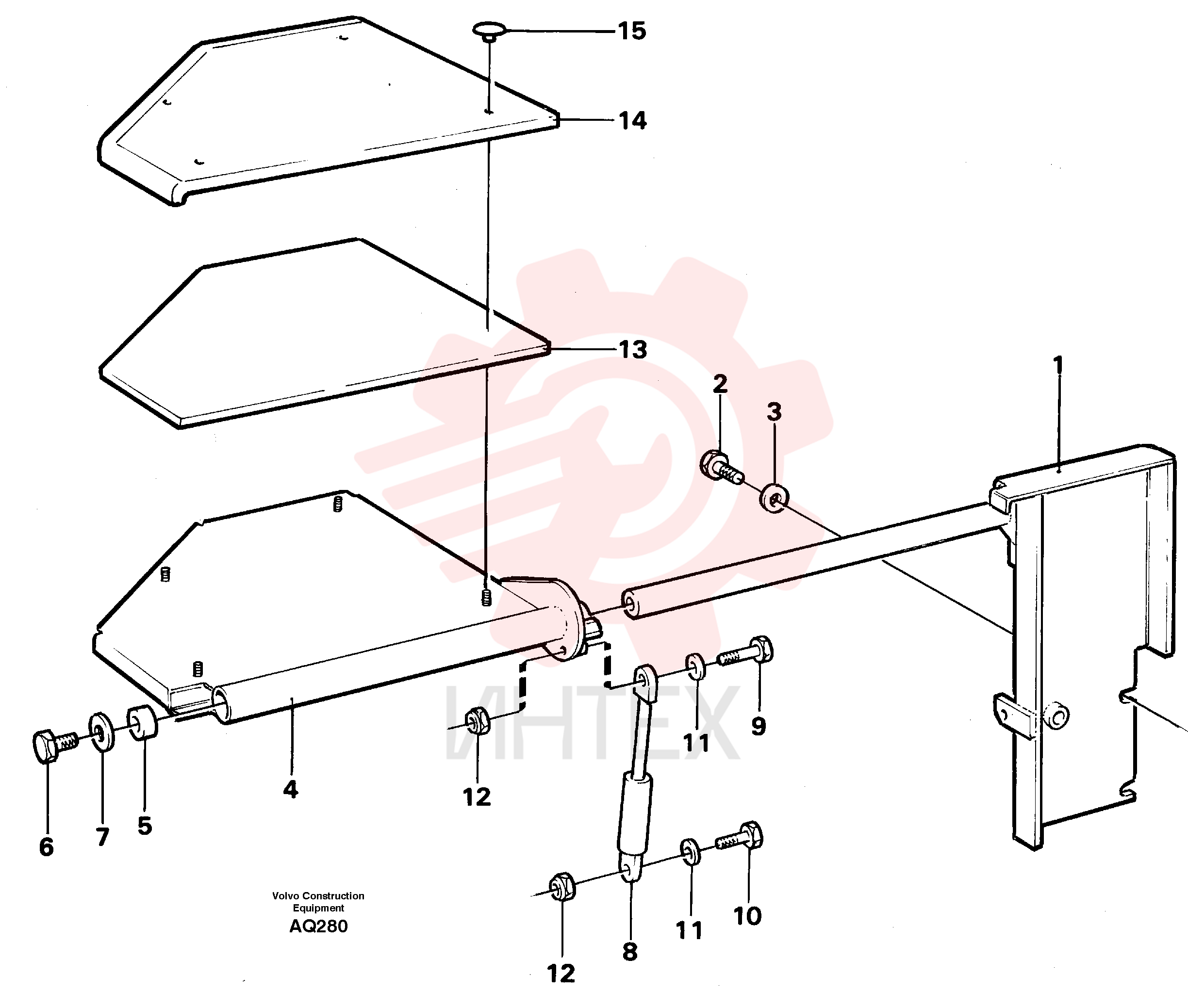 Flange screw