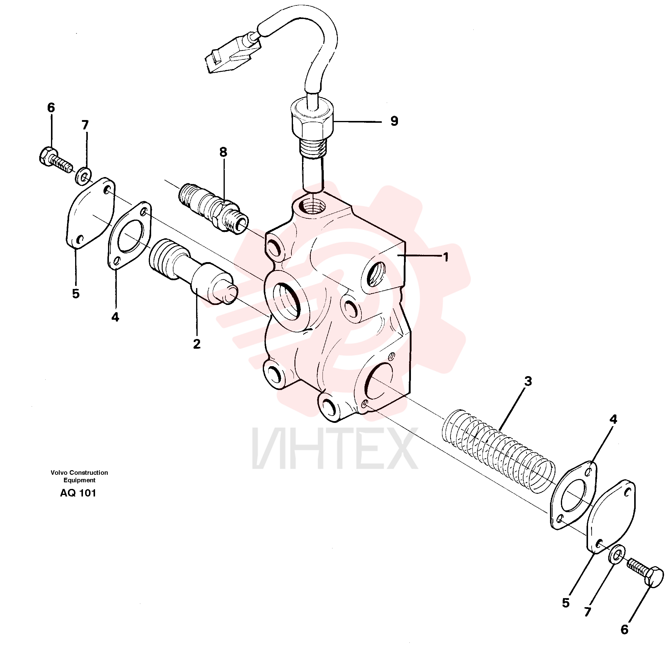 Lub Oil Valve VOE 11037252 (2)