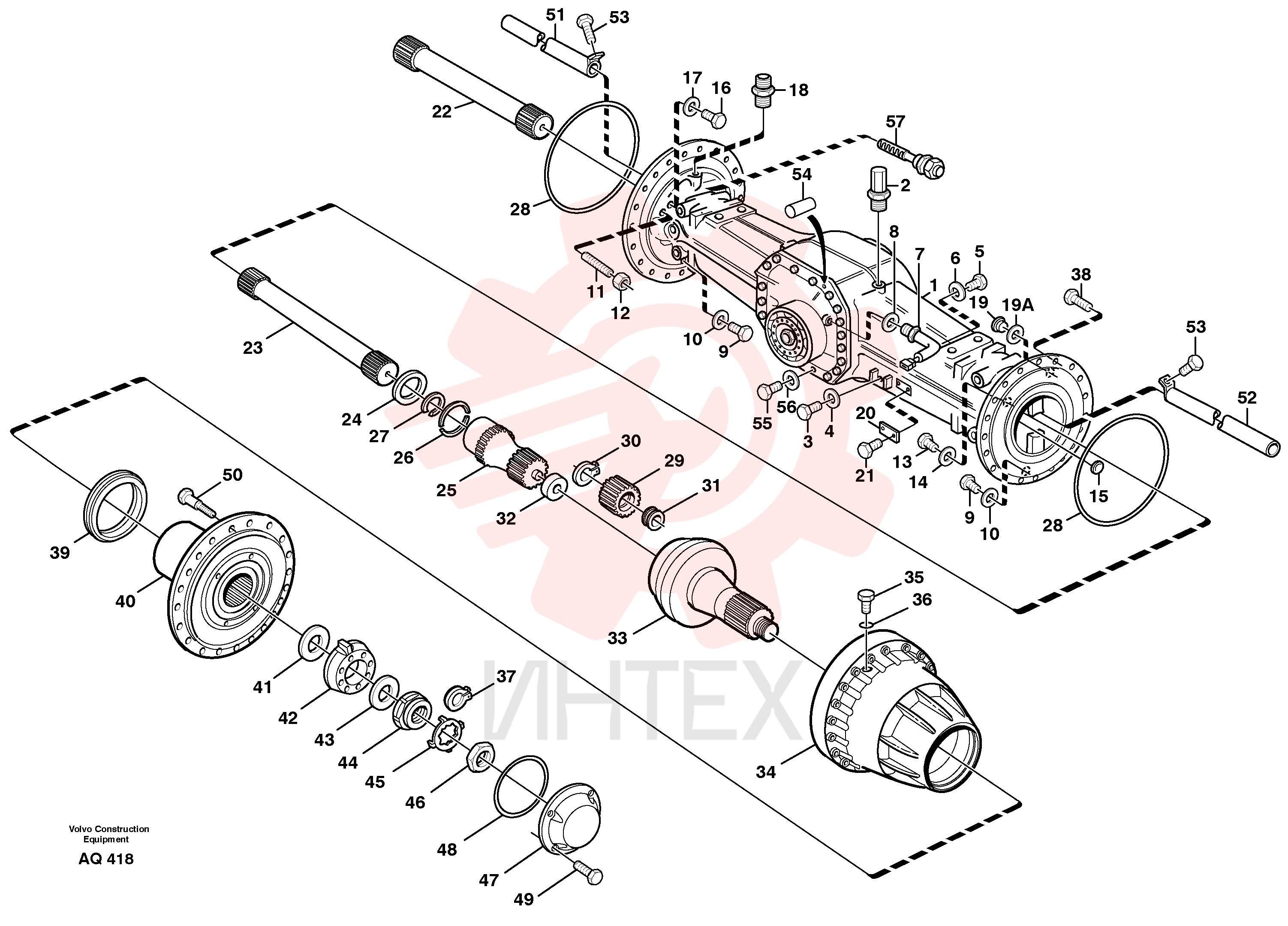 Planetary Axle
