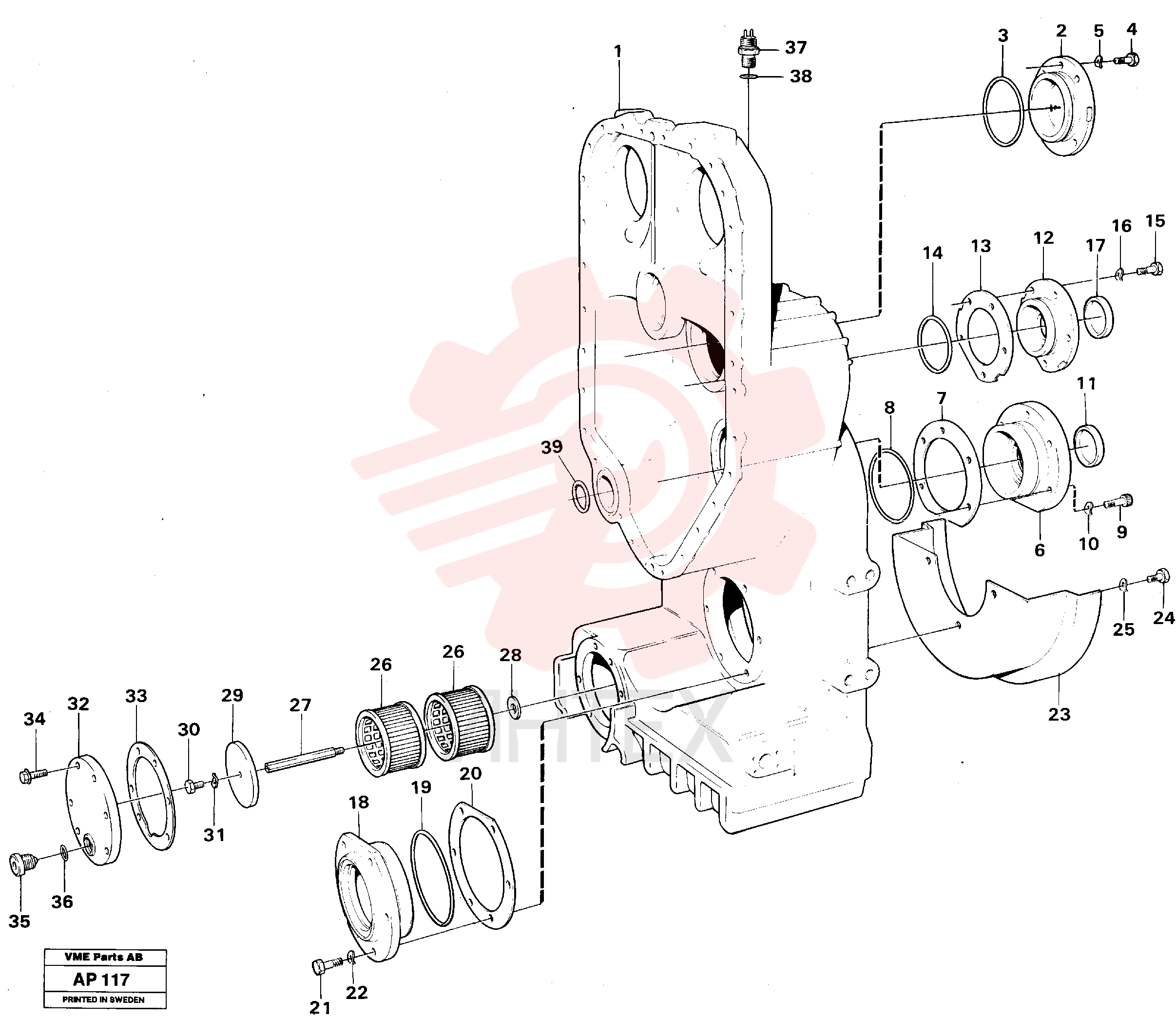 Прокладка VOE 11037244