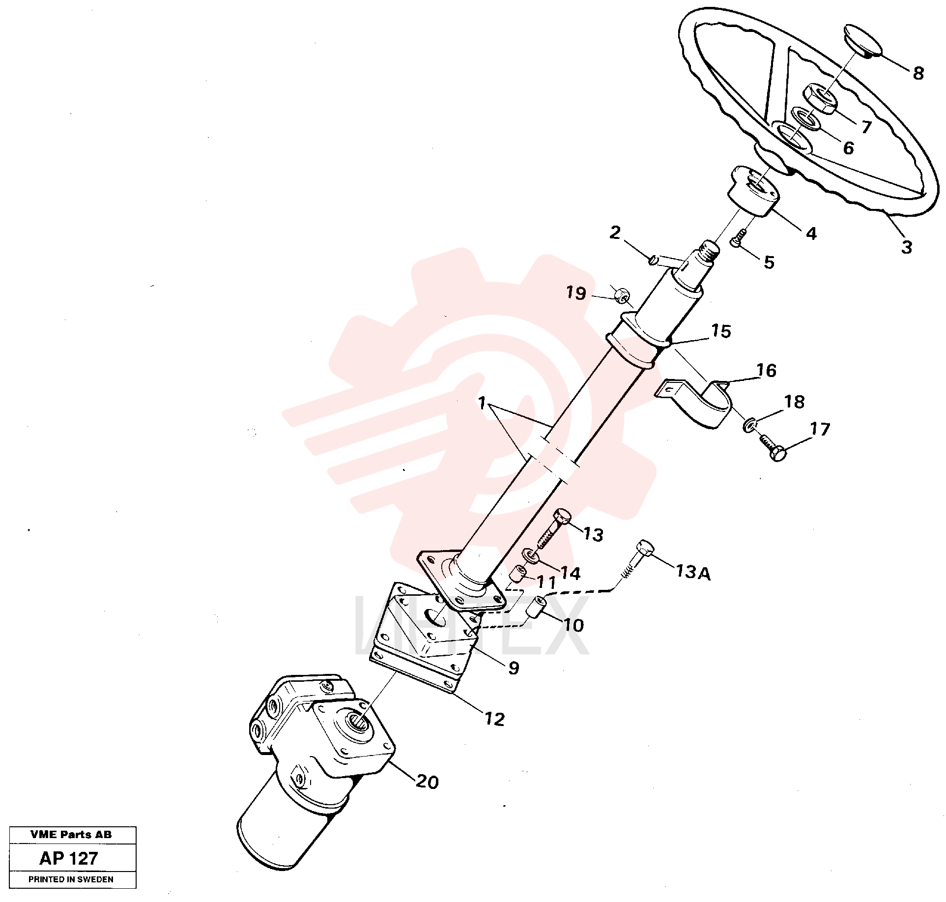 Рулевая колонка VOE 4881493 (1)