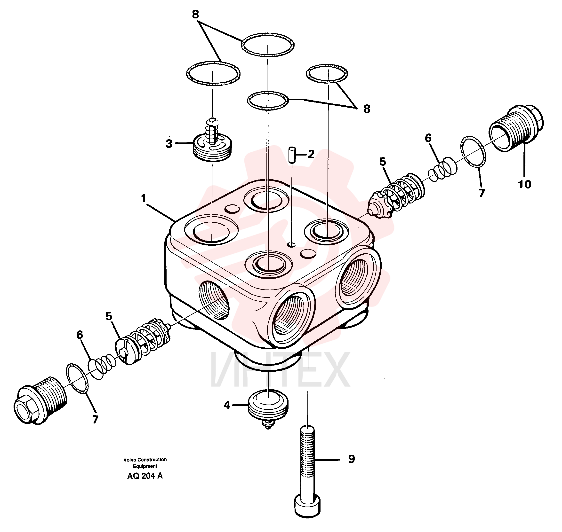 Valve block VOE 11701278 (2)