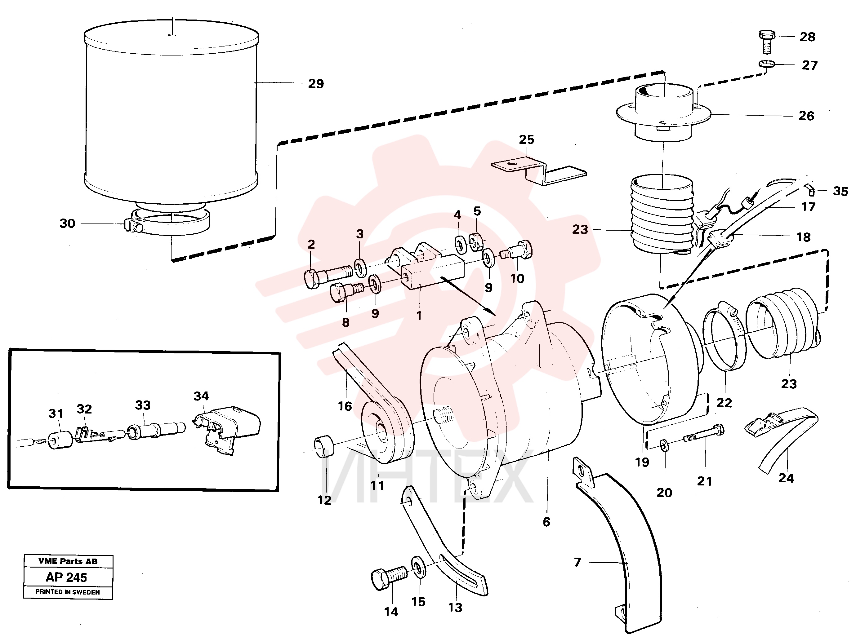 Wire Assembly VOE 11014513 (1)