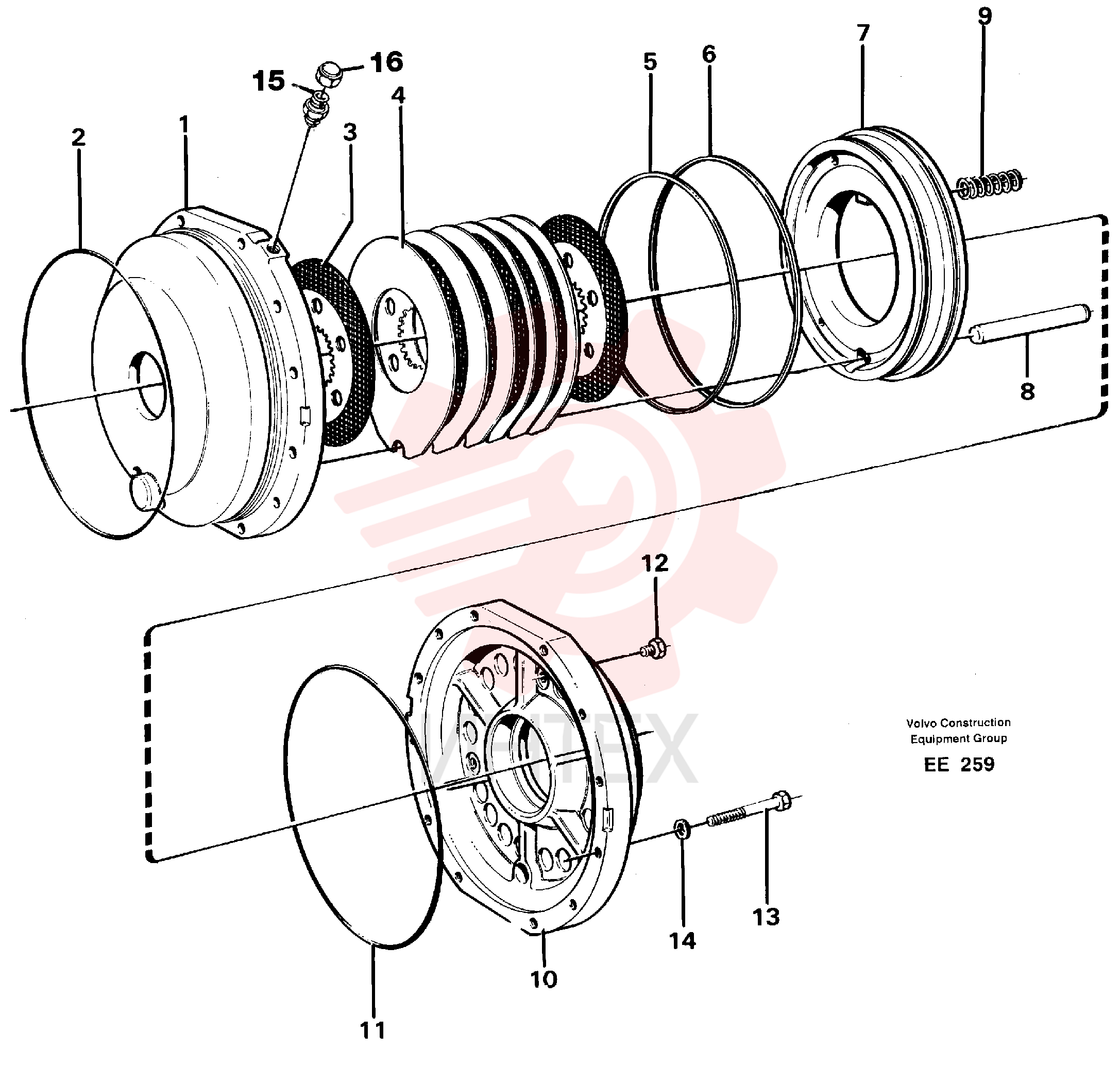 Brake housing