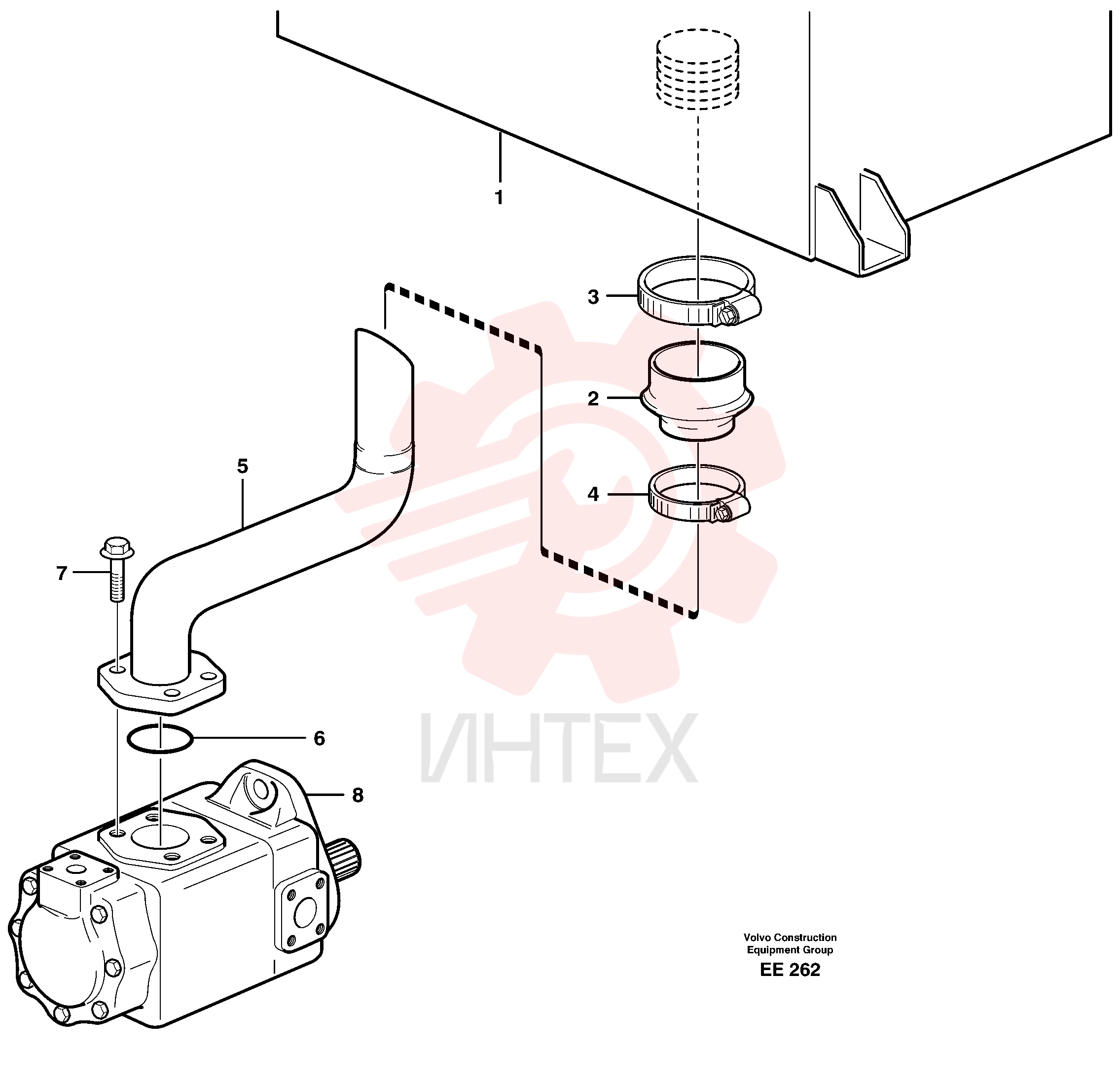 Connector casing