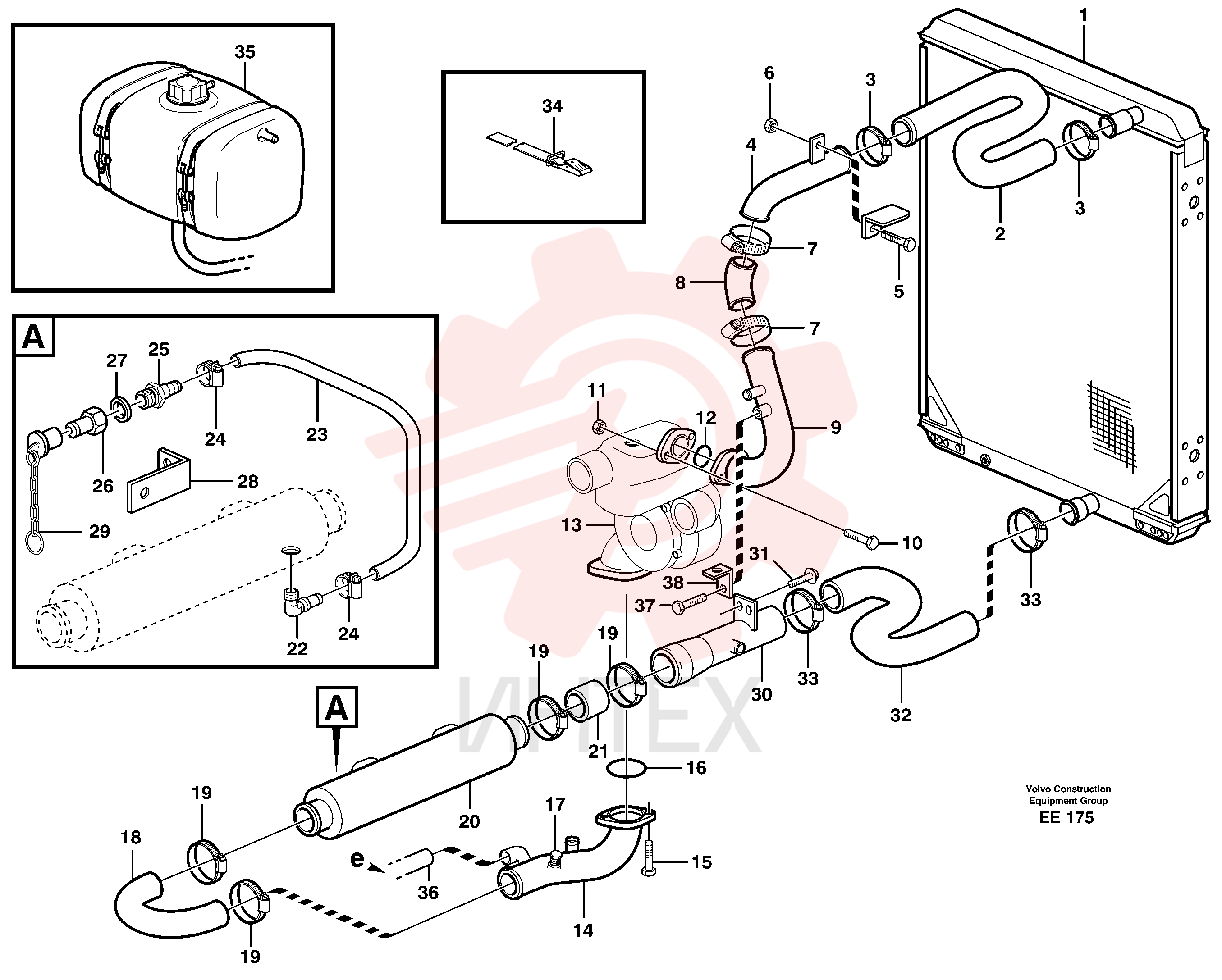 Coolant pipe